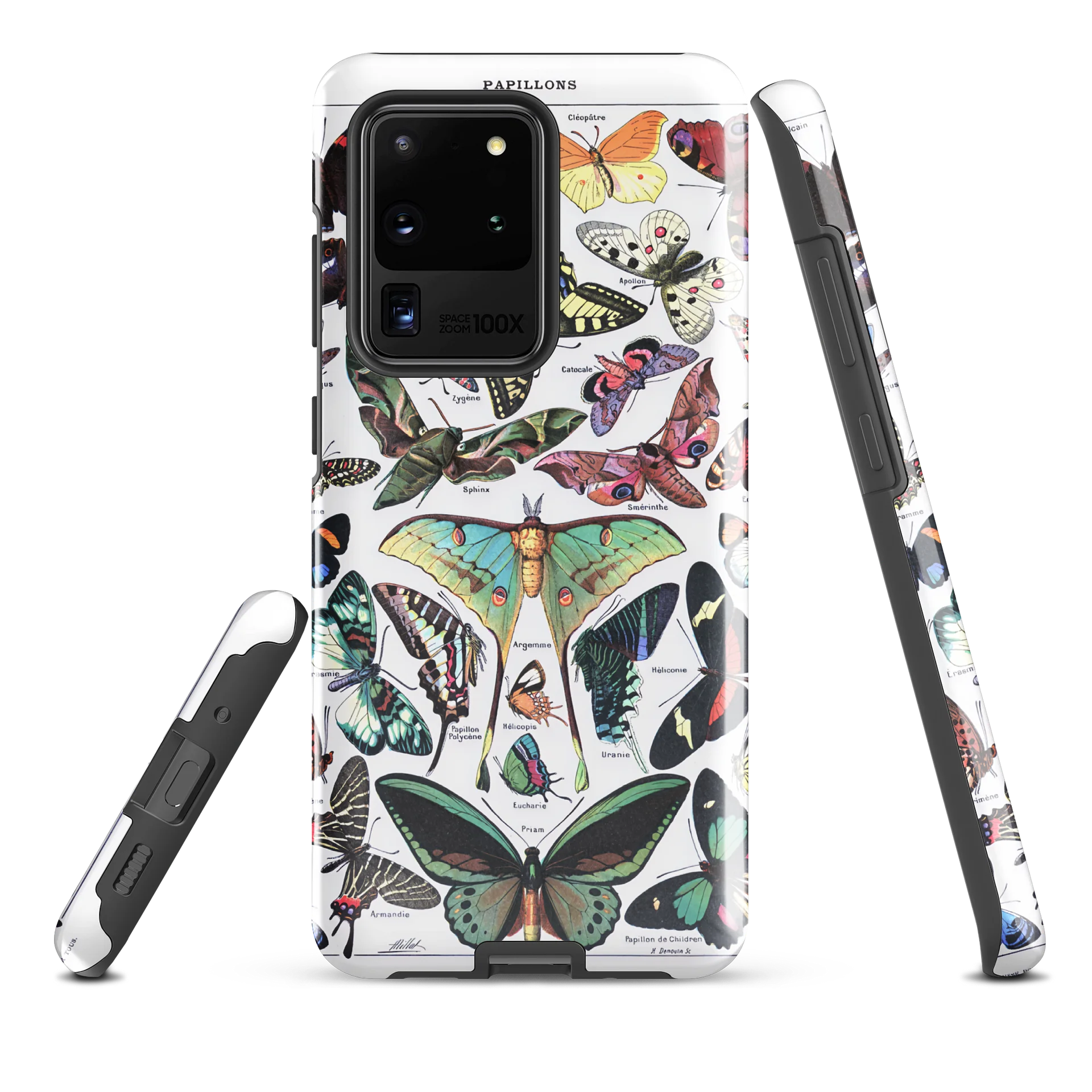 Butterflies Tough Case for Samsung® - Papillons by Adolphe Millot product image (2)