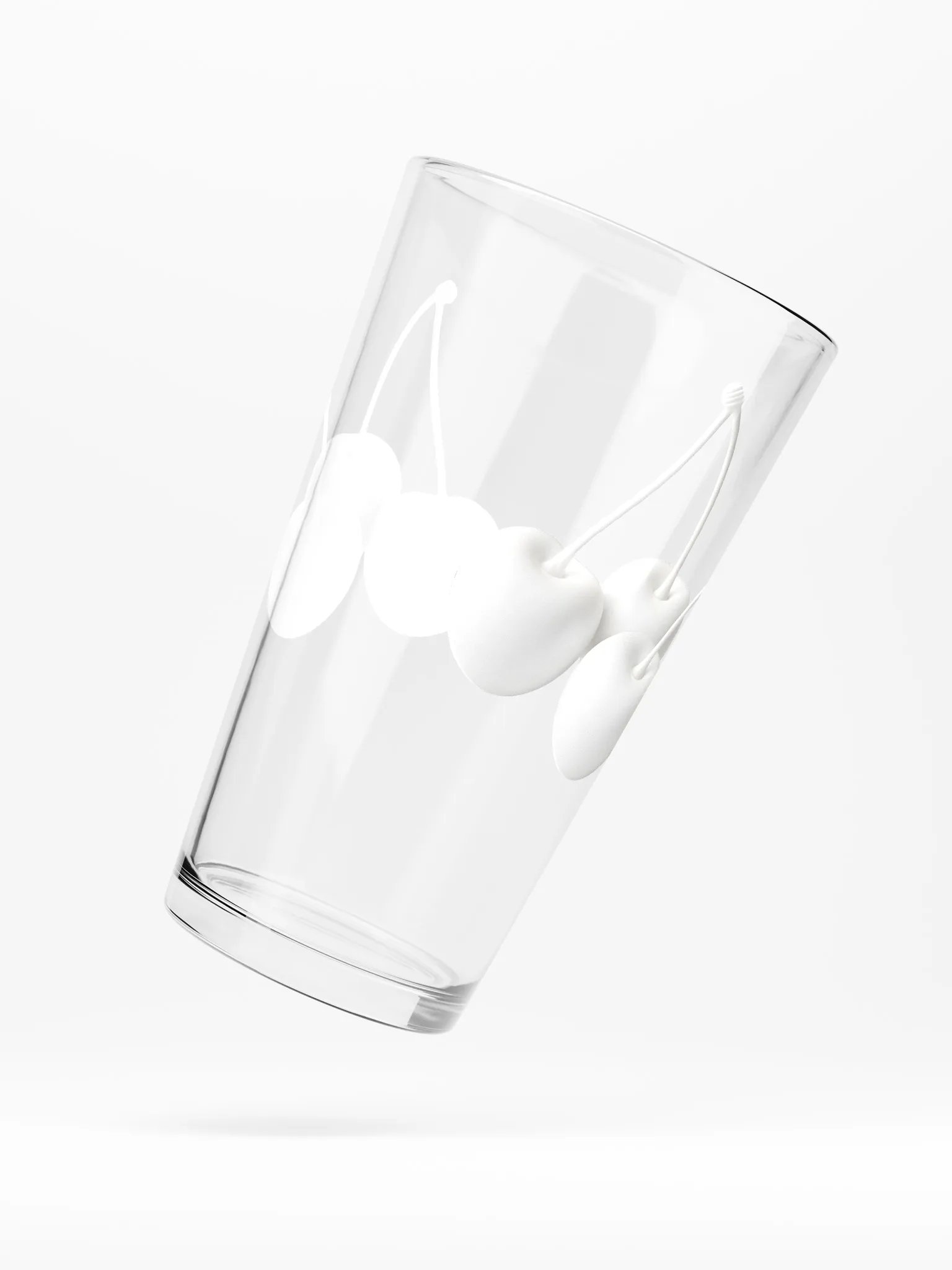 White Cherry Pint Glass product image (5)