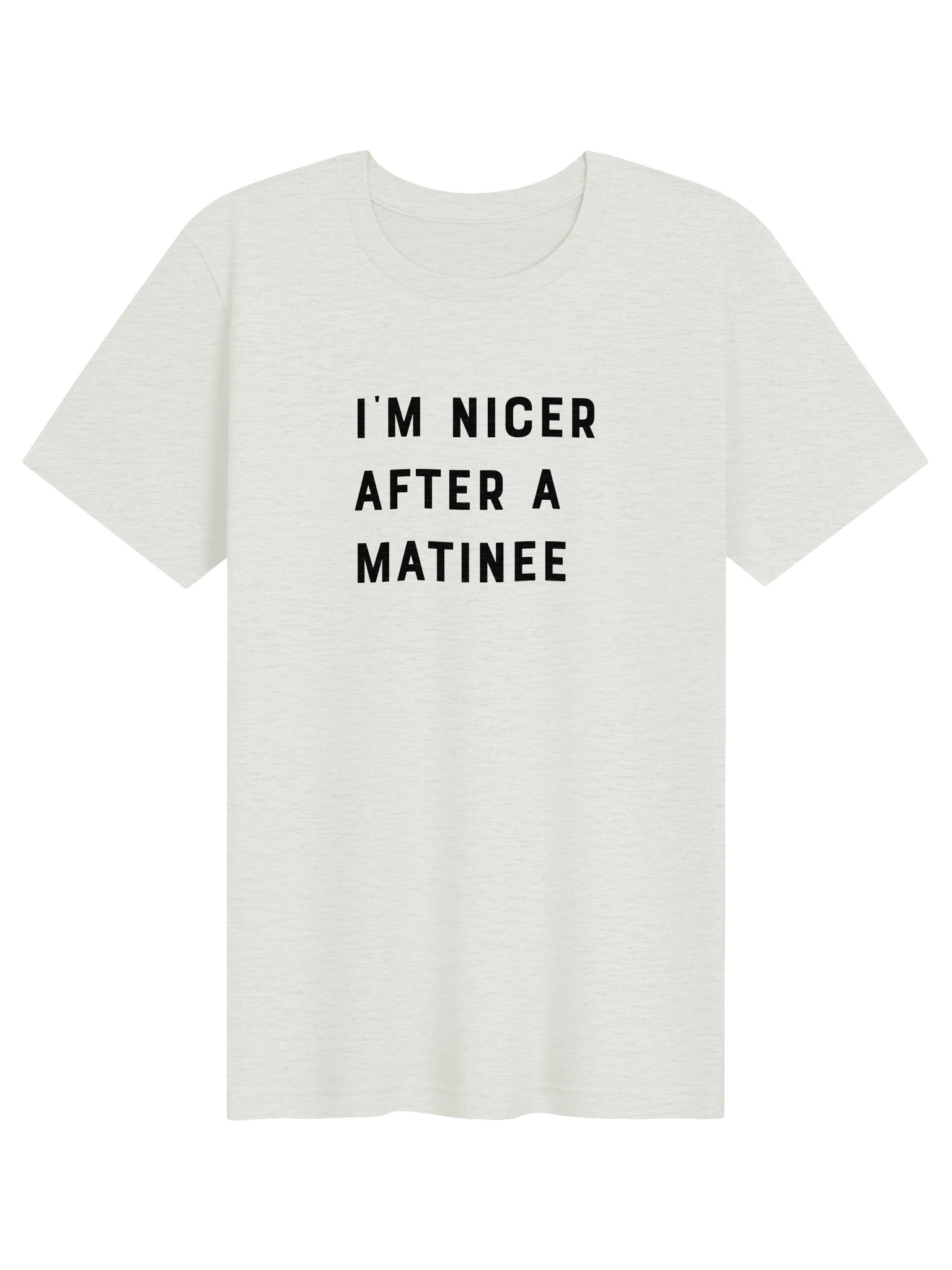 I'm Nicer After a Matinee tee product image (11)