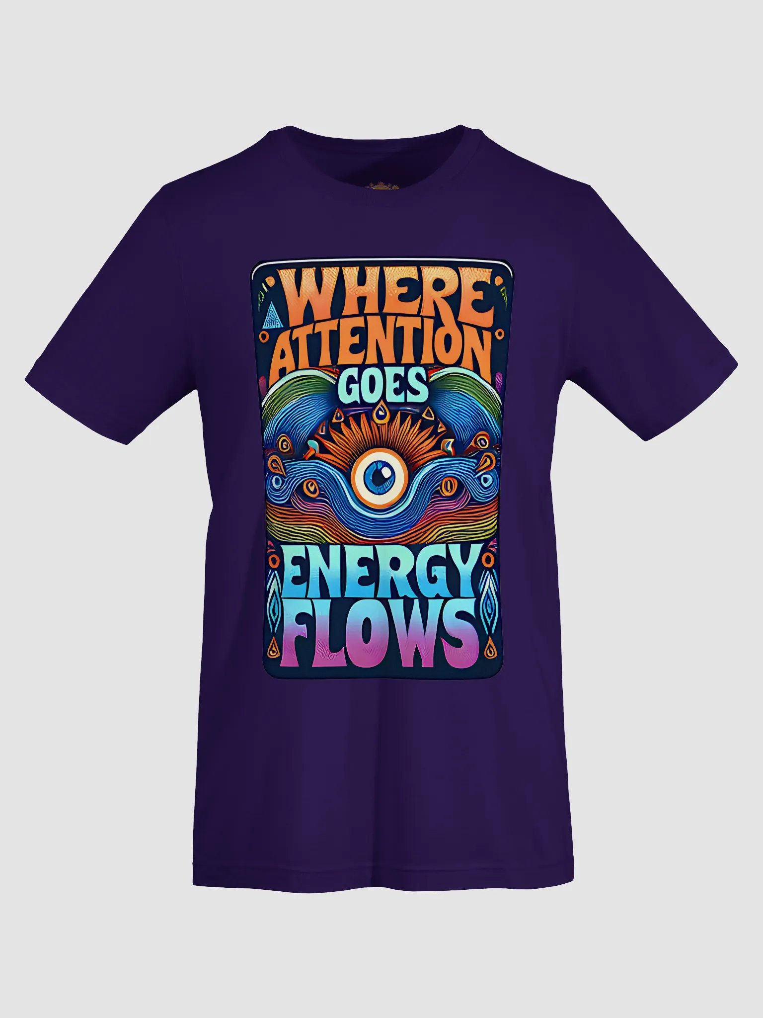 Energy Flows Psychedelic T-Shirt product image (4)