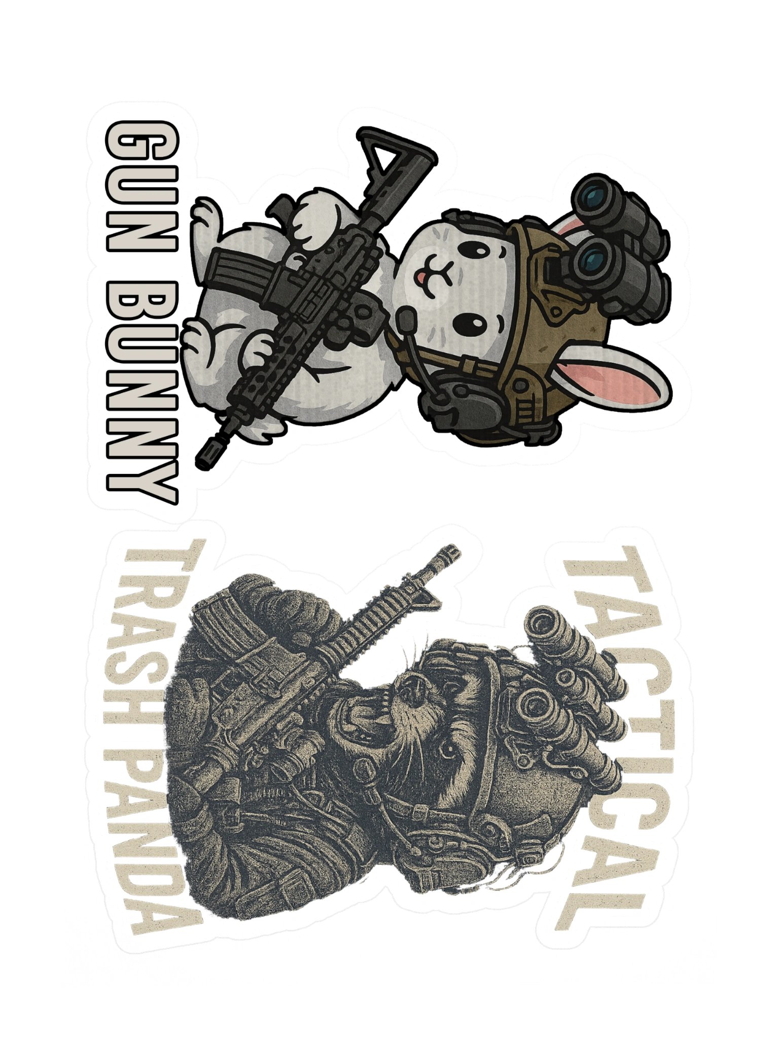 Tactical Animal Stickers product image (3)
