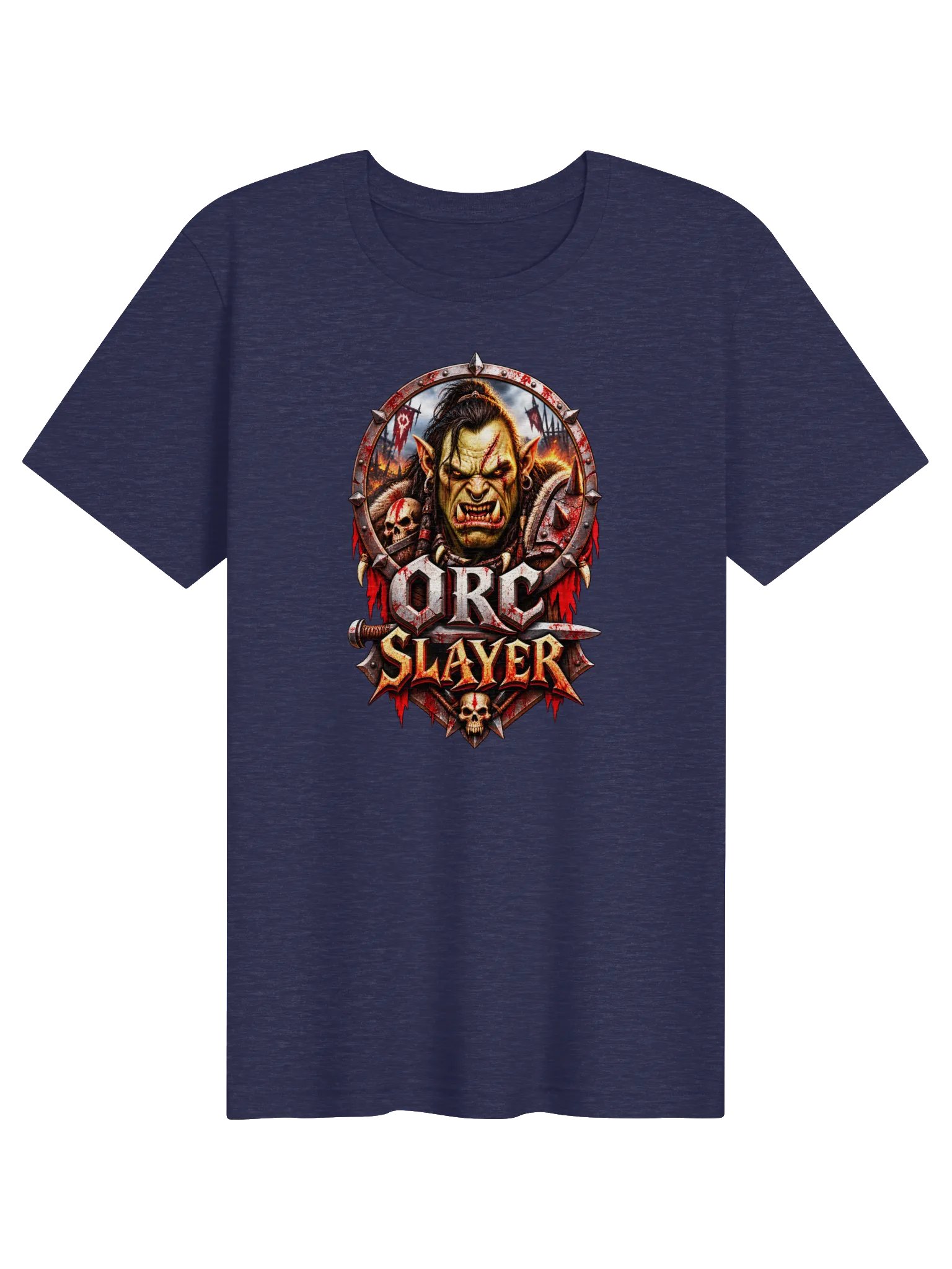 ORC SLAYER: No Green Mercy | Fantasy RPG T-Shirt product image (1)