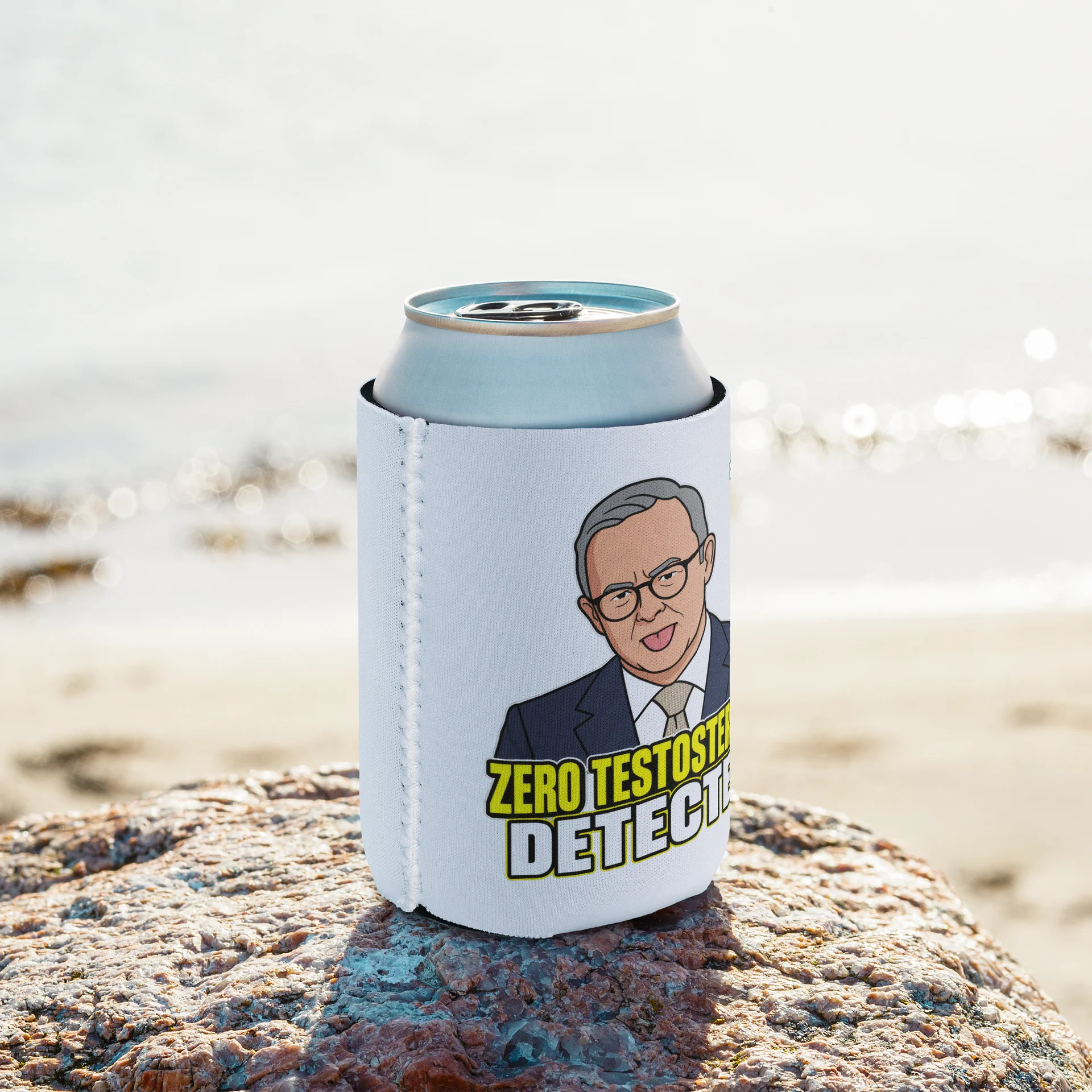 Zero Testosterone Detected Stubby Holder product image (8)
