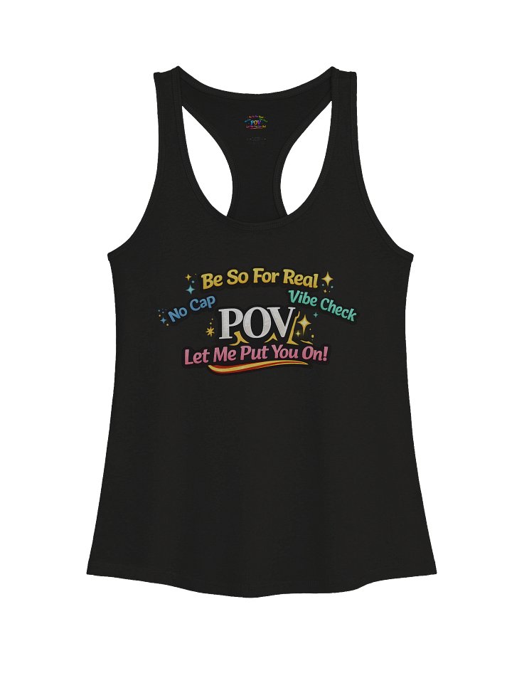 Vibrant Expression Women's Racerback Tank product image (1)