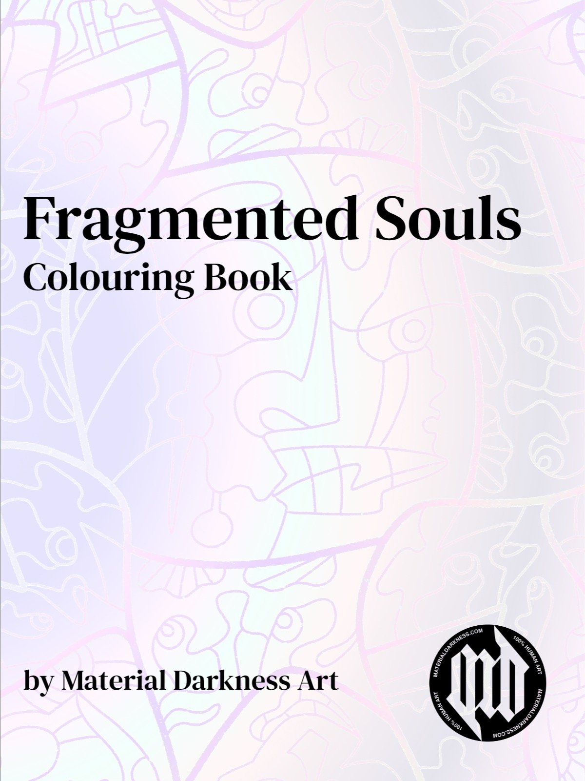 Fragmented Souls Colouring Book product image (1)