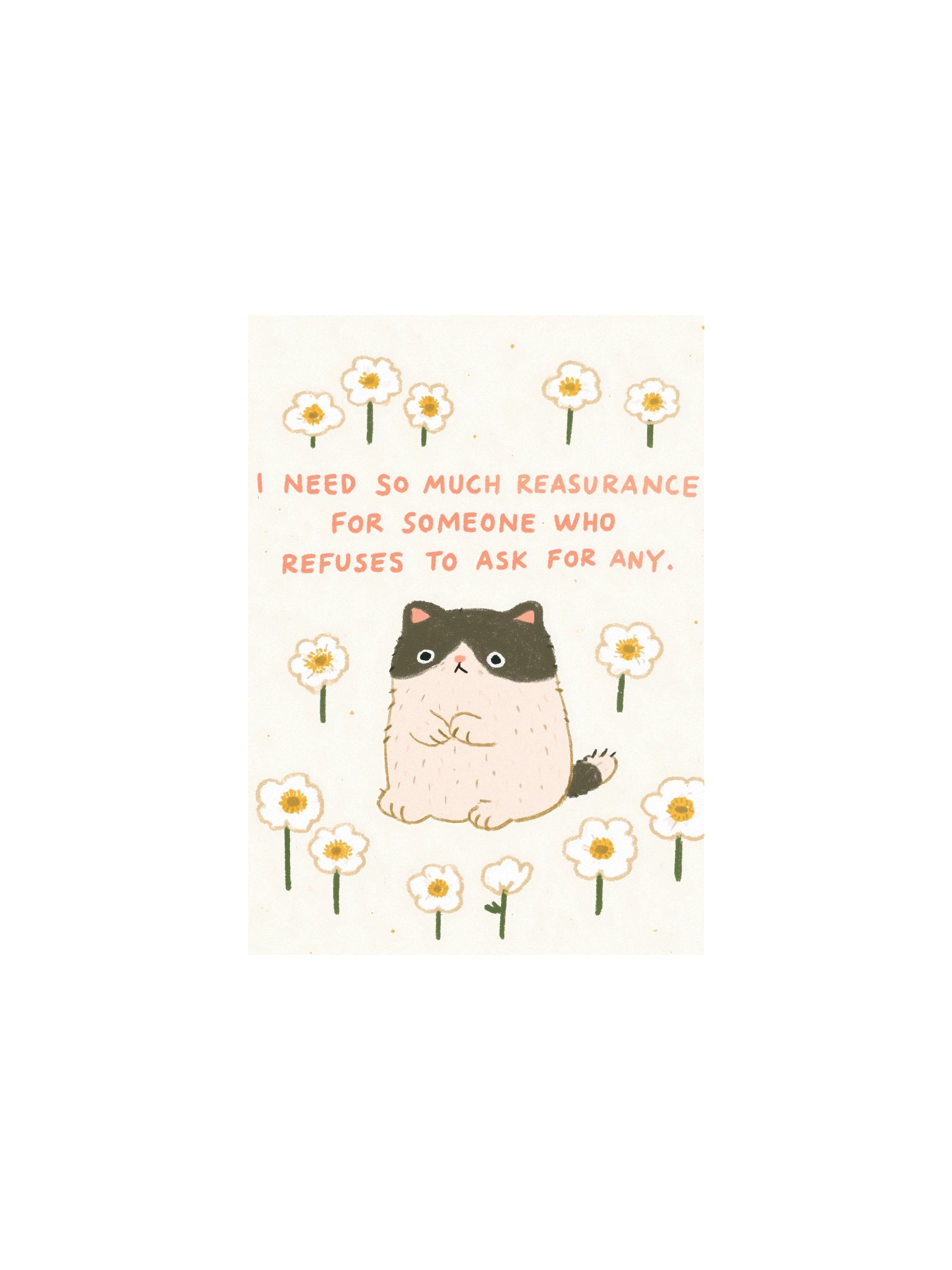 Reassurance Cat Quote Poster product image (5)