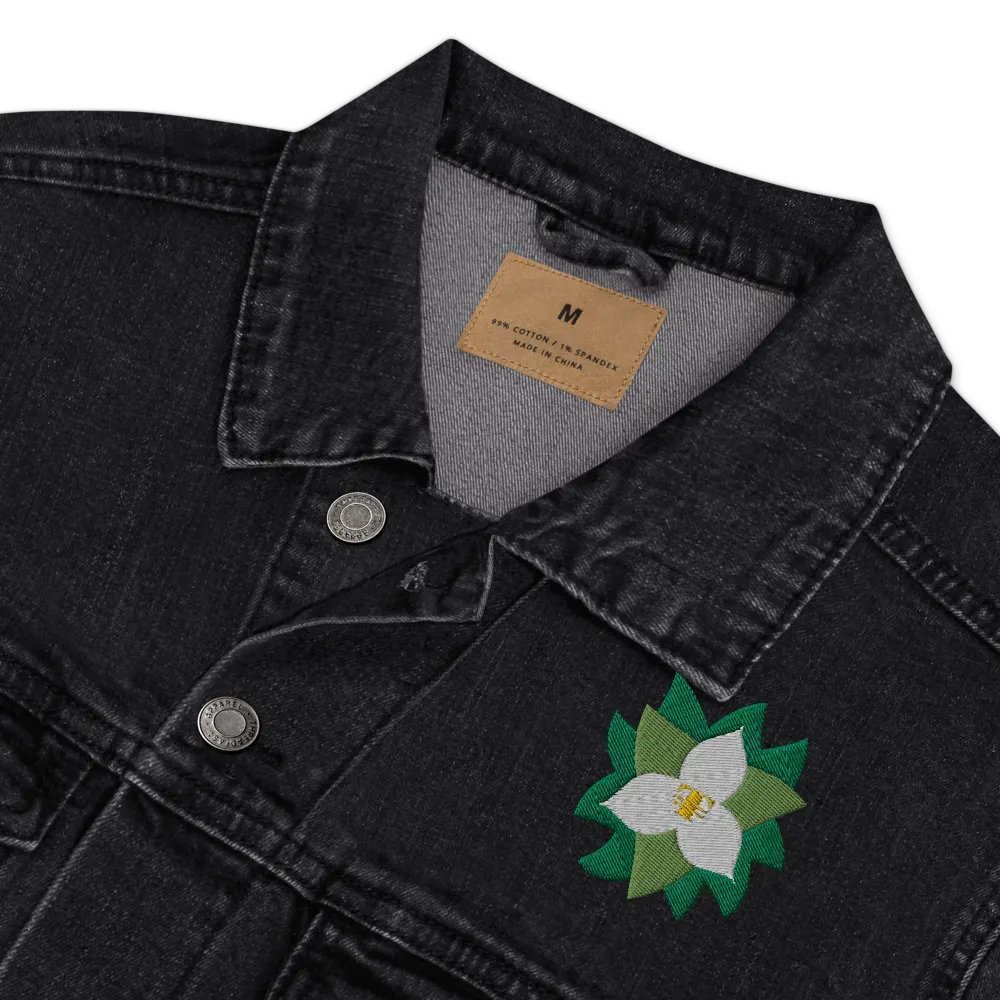 Trilliumnaire™ Embroidered Denim Jacket product image (5)