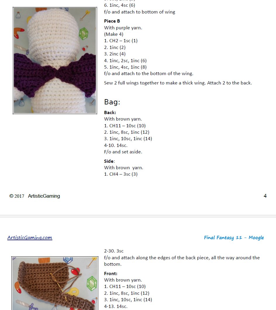 Fantasy Patreon Crochet Patterns product image (5)