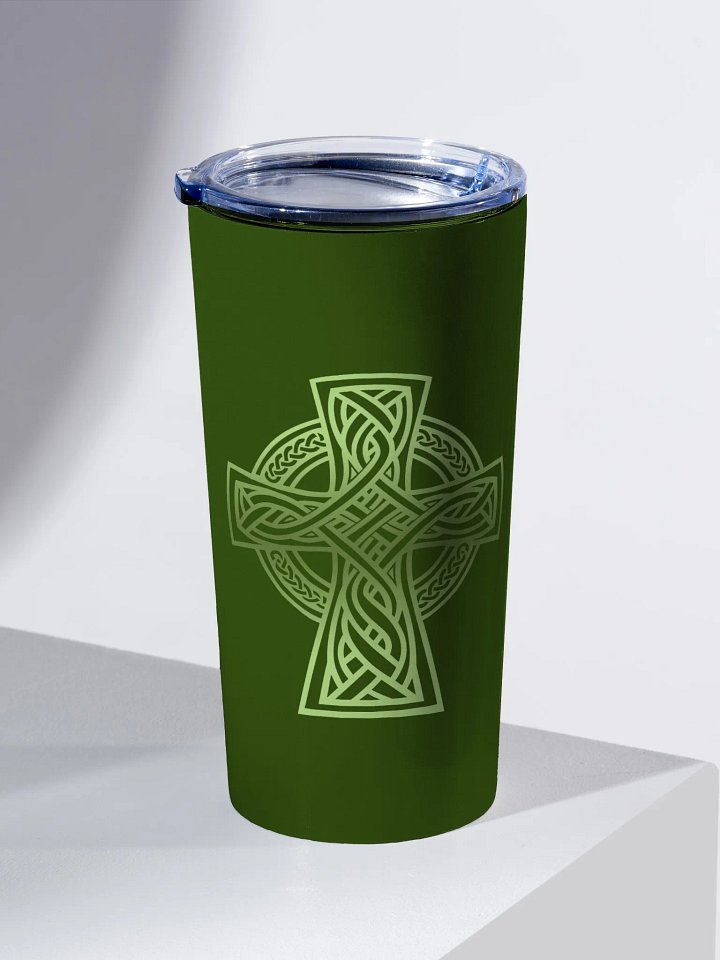 Celtic Cross Stainless Steel Tumbler product image (2)