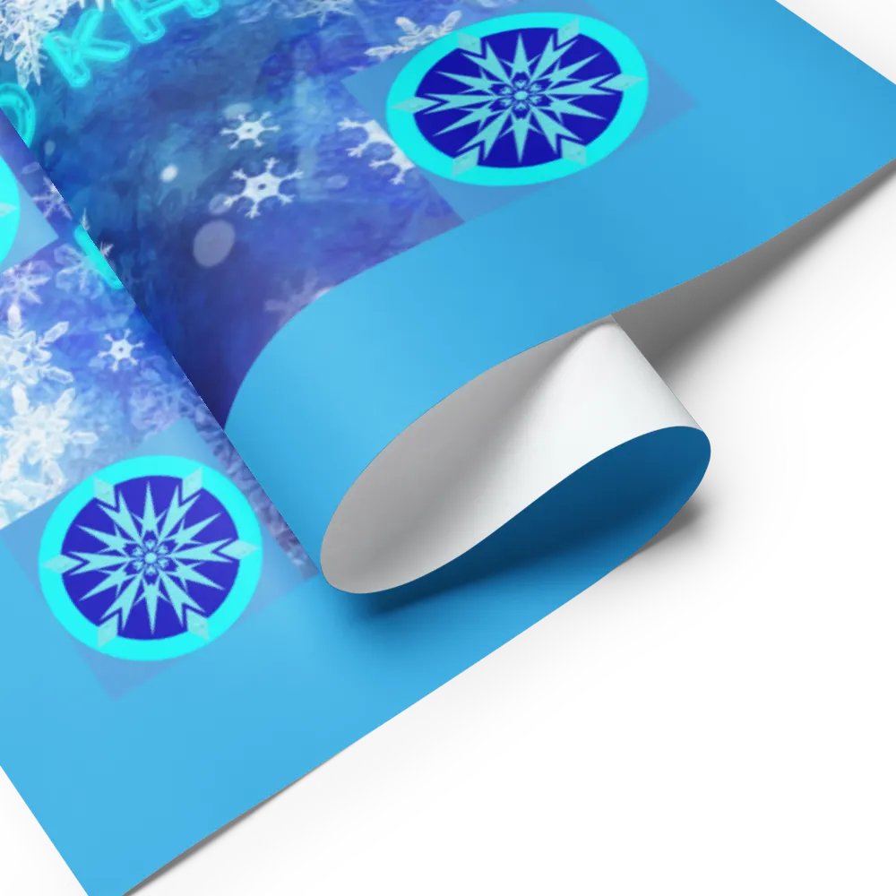 snowflake wrapping paper product image (7)