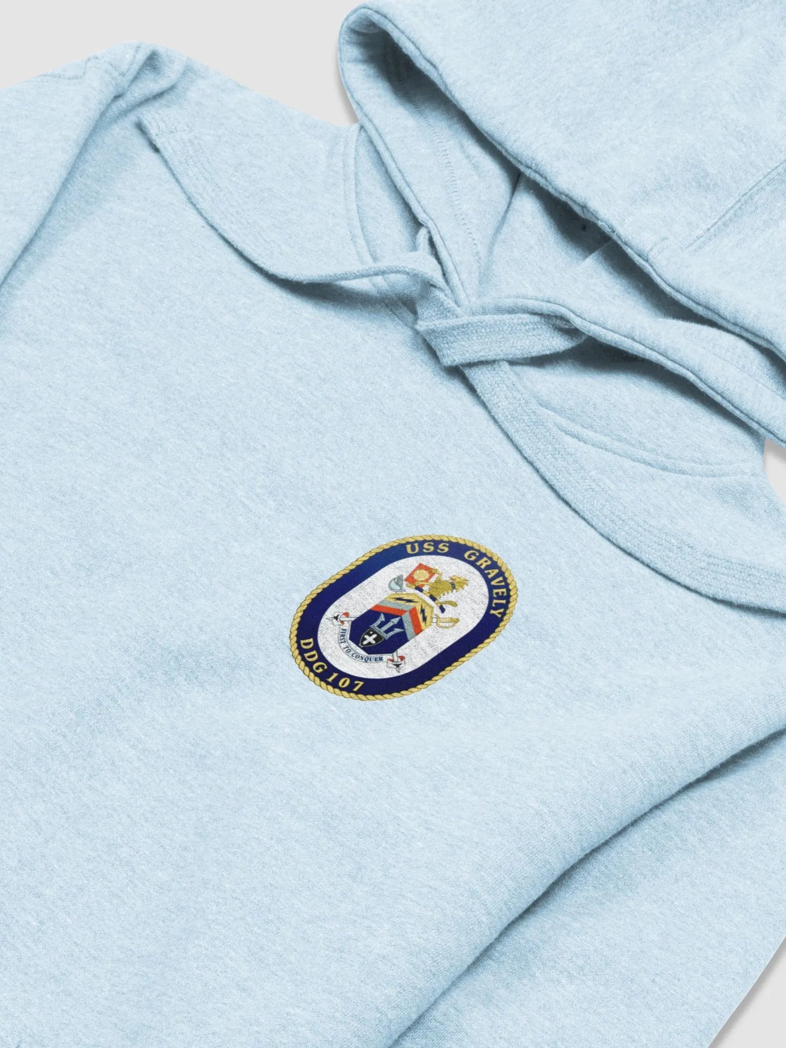 USS Gravely DDG 107: Hooded Sweatshirt product image (24)
