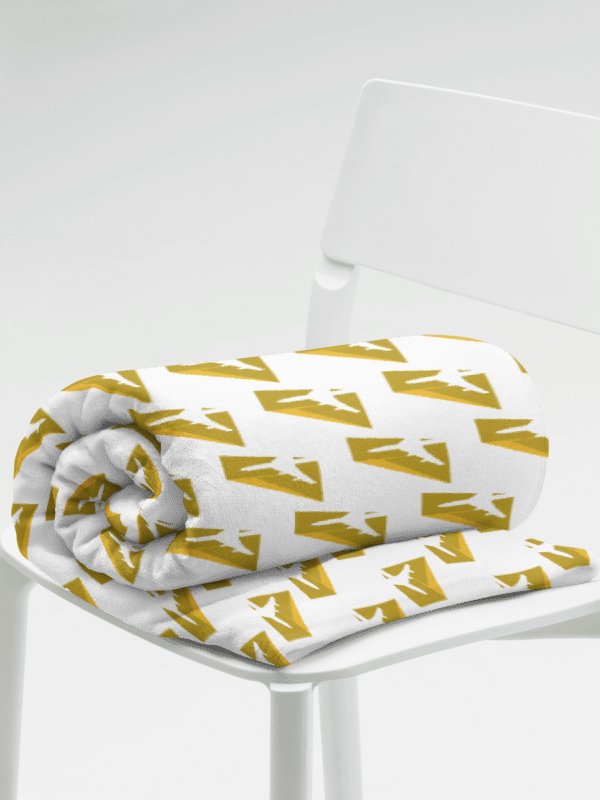 Economy-Class Flight Blanket - James Warren-Oliver Two-Tone Gold Tailfin product image (2)