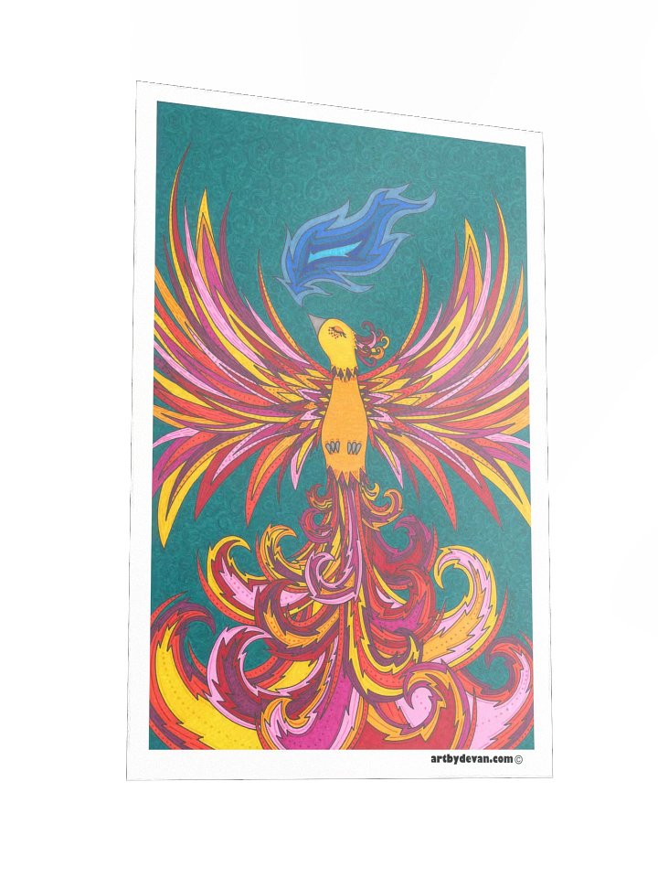 Art Print: Fire Bird product image (2)