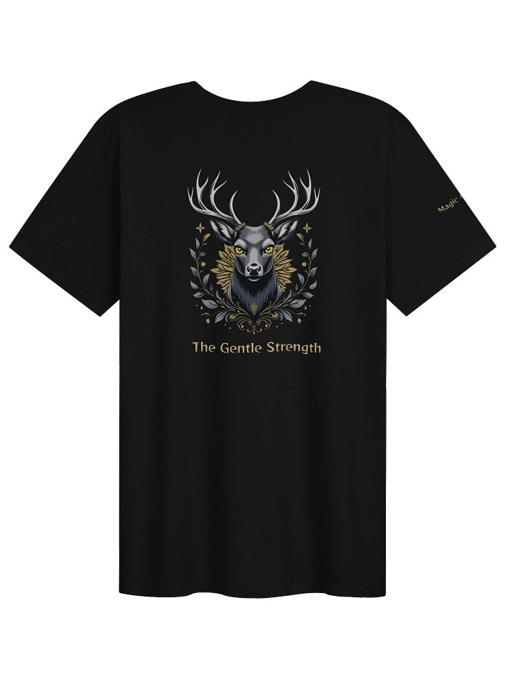 Deer – The Gentle Strength - Magic Animals T-Shirt product image (1)