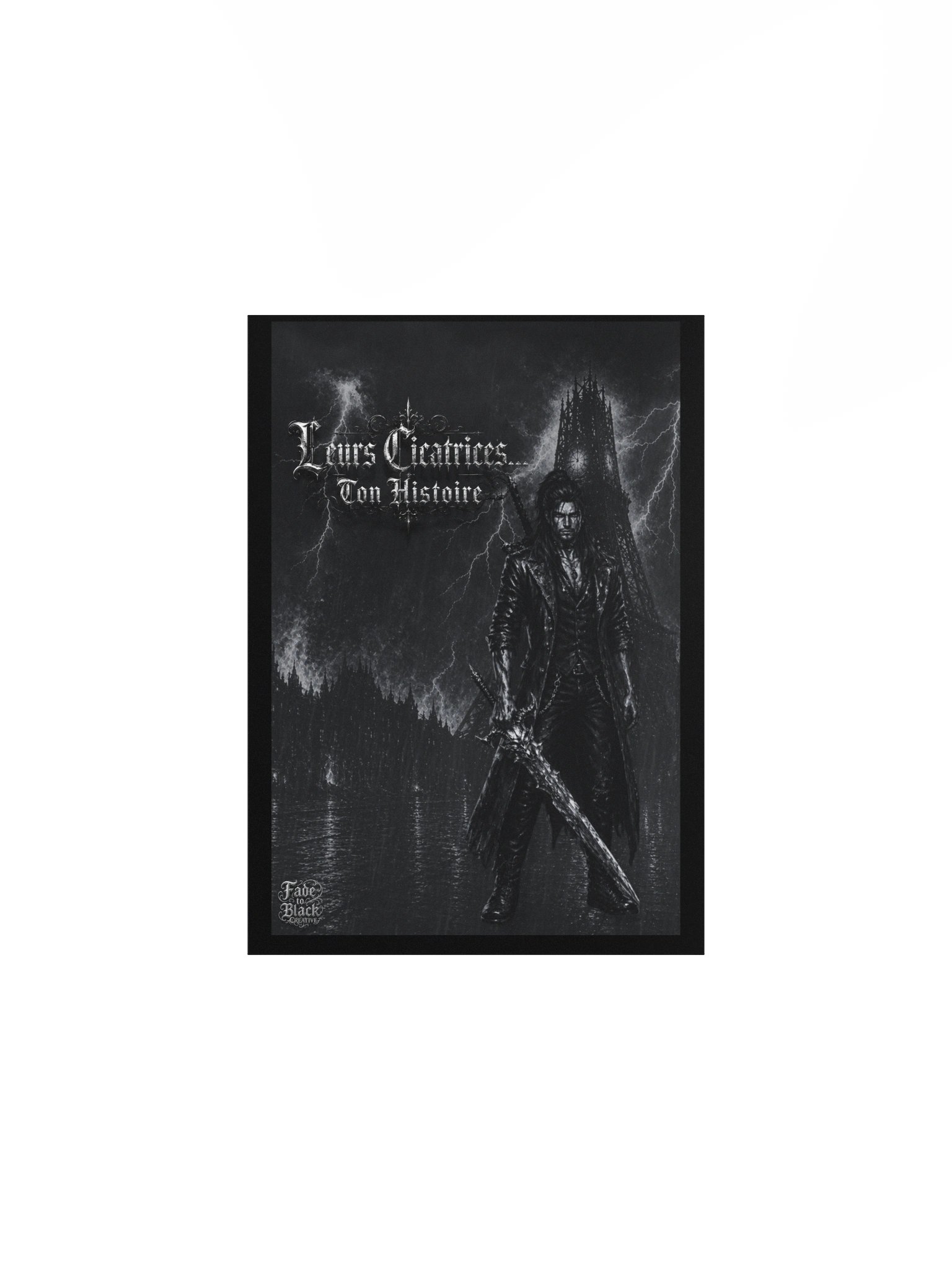 Noir Leurs cicatrices... Ton histoire Epitaph Poster product image (4)