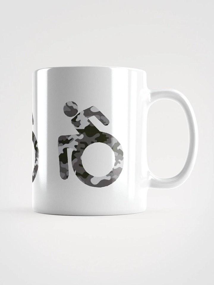 Wheelie, Dark Gray Camo Mug product image (1)
