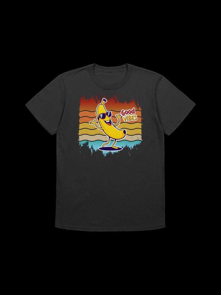 Food Lover-Good Vibes Only-Dancing Banana with Sunglasses T-Shirt product image (2)