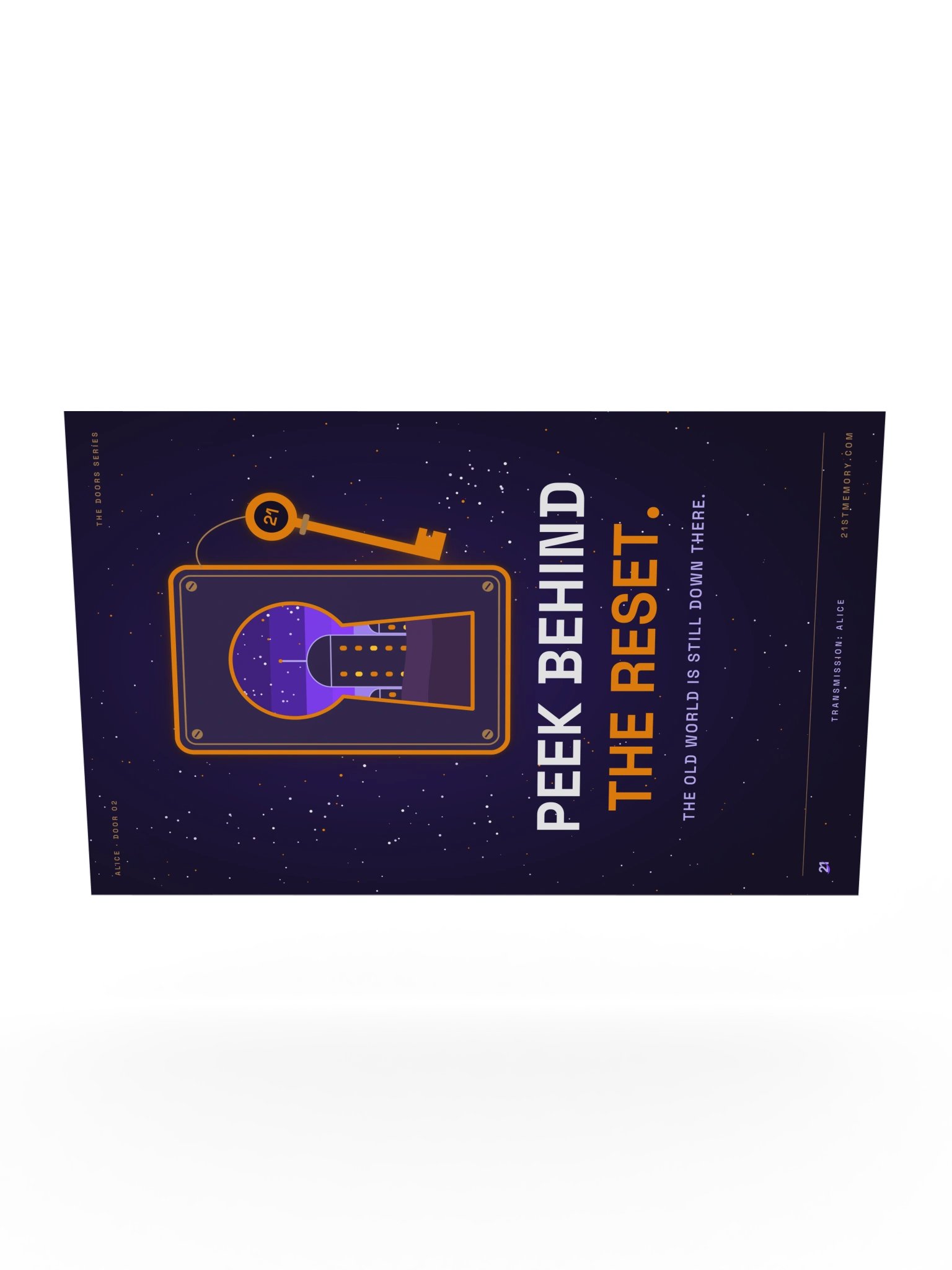 Peek Behind the Reset Poster product image (10)
