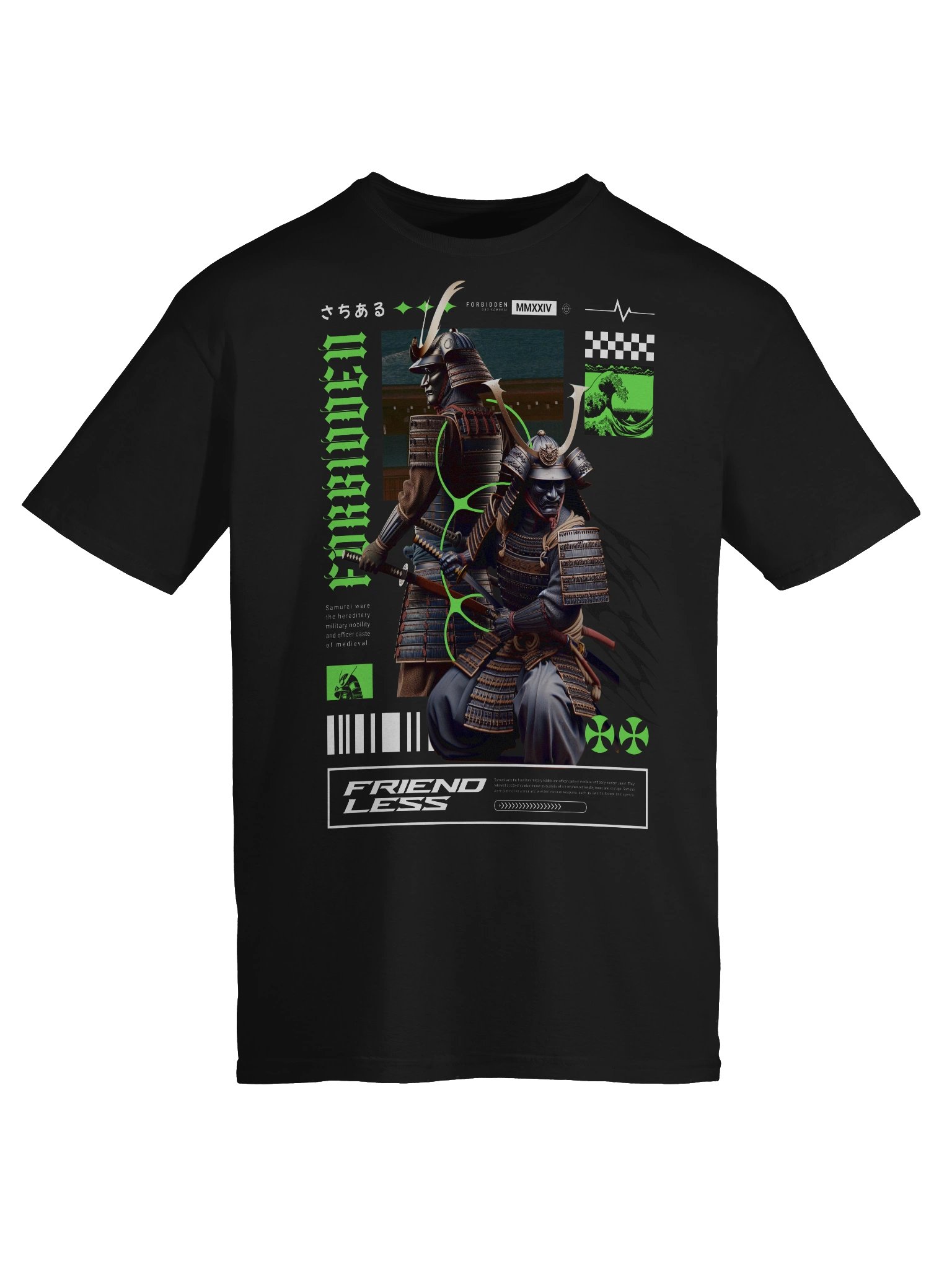 Forbidden Friendless Samurai T-Shirt - Gildan Softstyle product image (6)