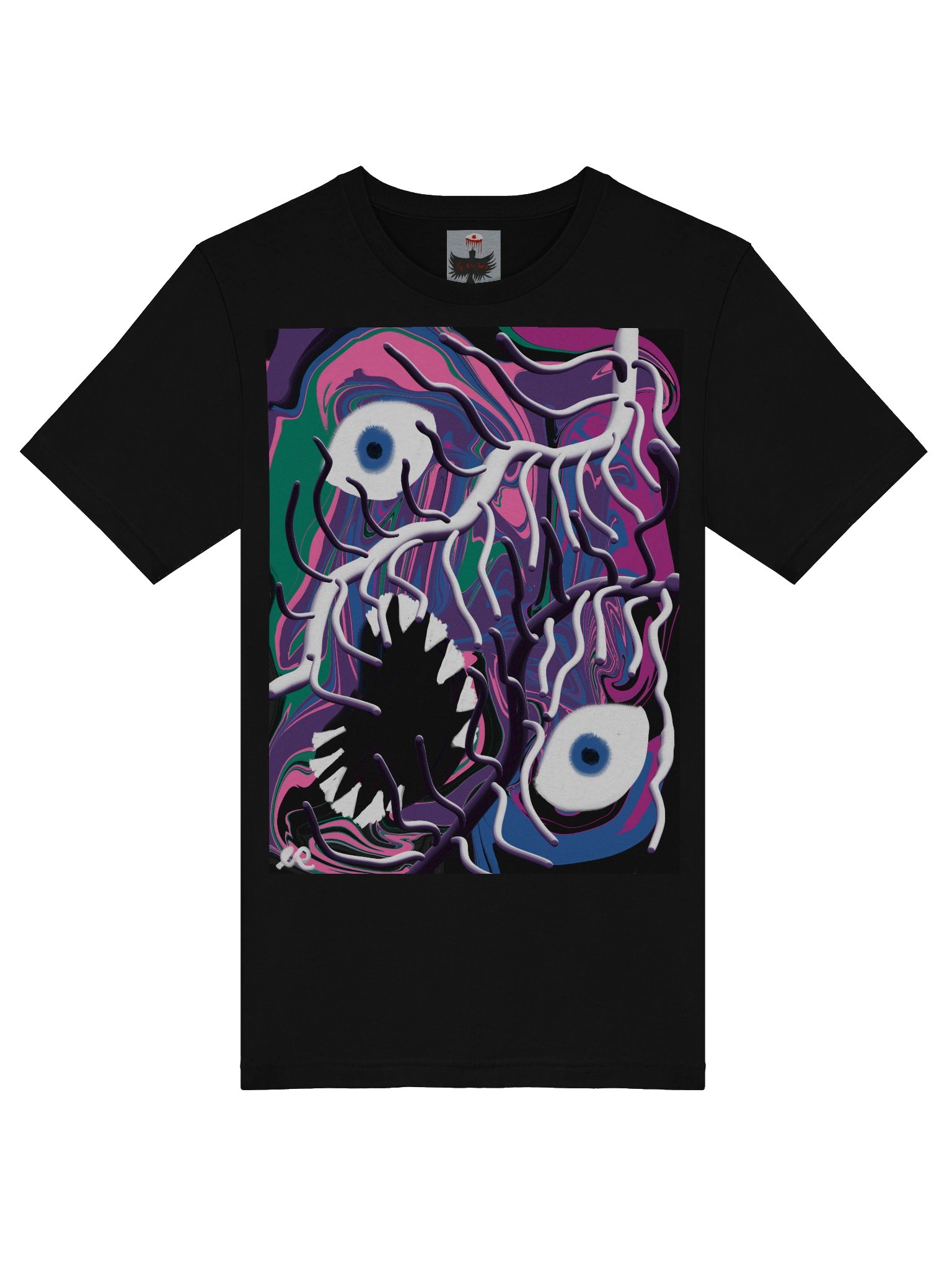 Swirled Eyes Psychedelic Tee product image (5)