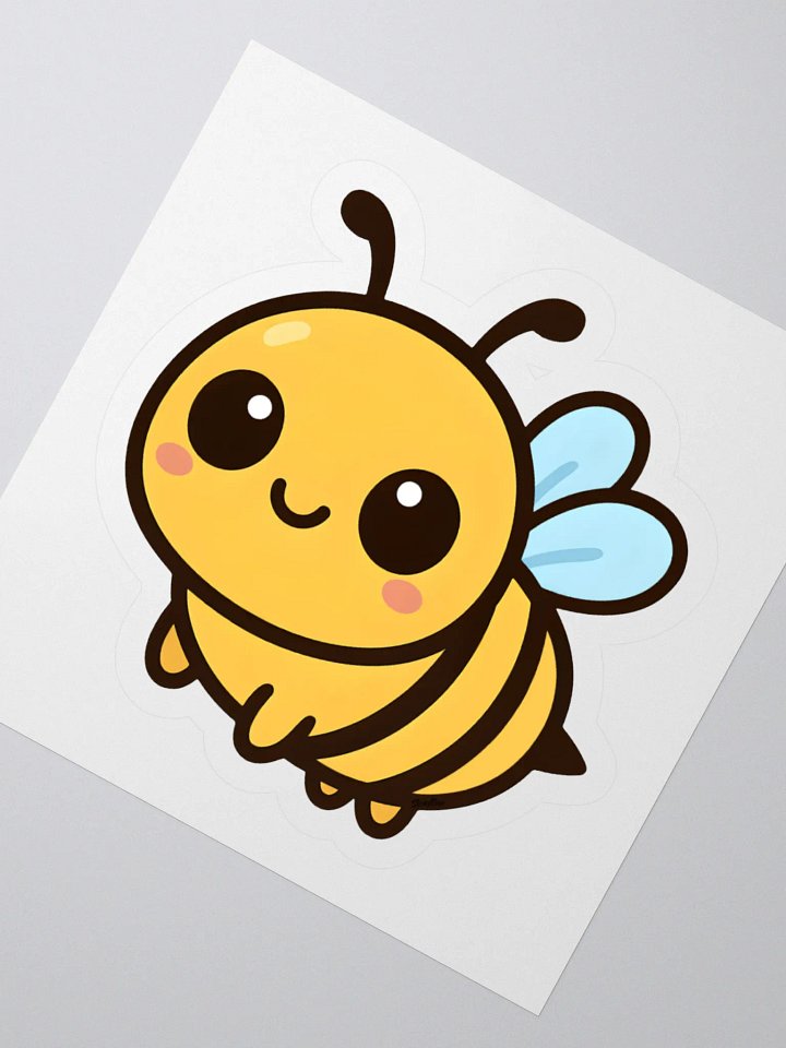 Kawaii Bee Sticker product image (4)