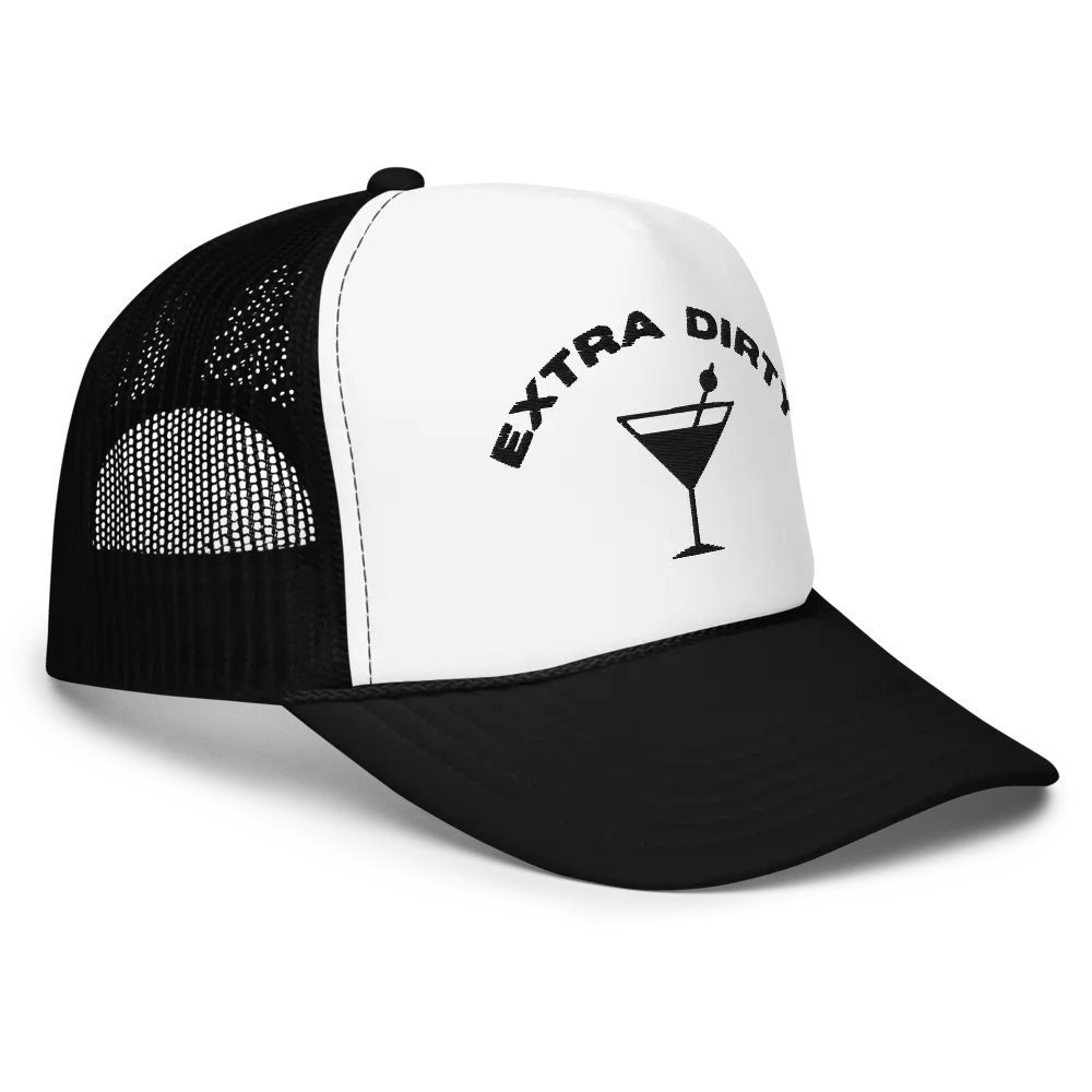 Extra Dirty - Black on Black Trucker product image (5)