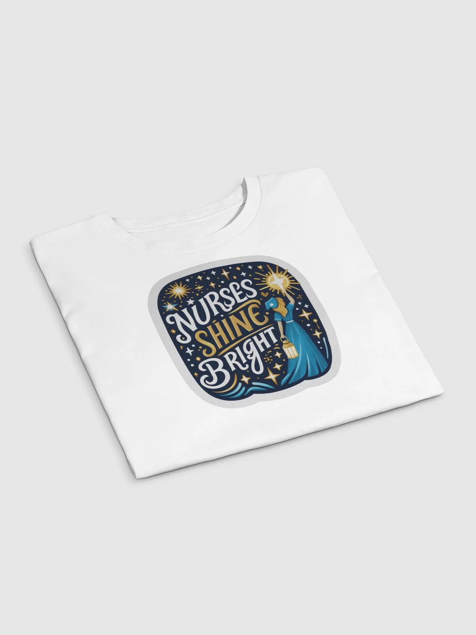 Glowing Nurse Lantern Women's Crop Top product image (21)