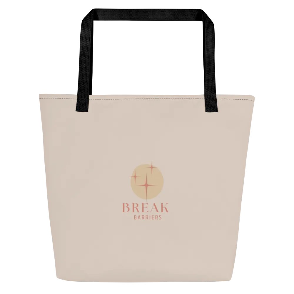 Large Tote Bag w/ Pocket LTFB0105 product image (1)