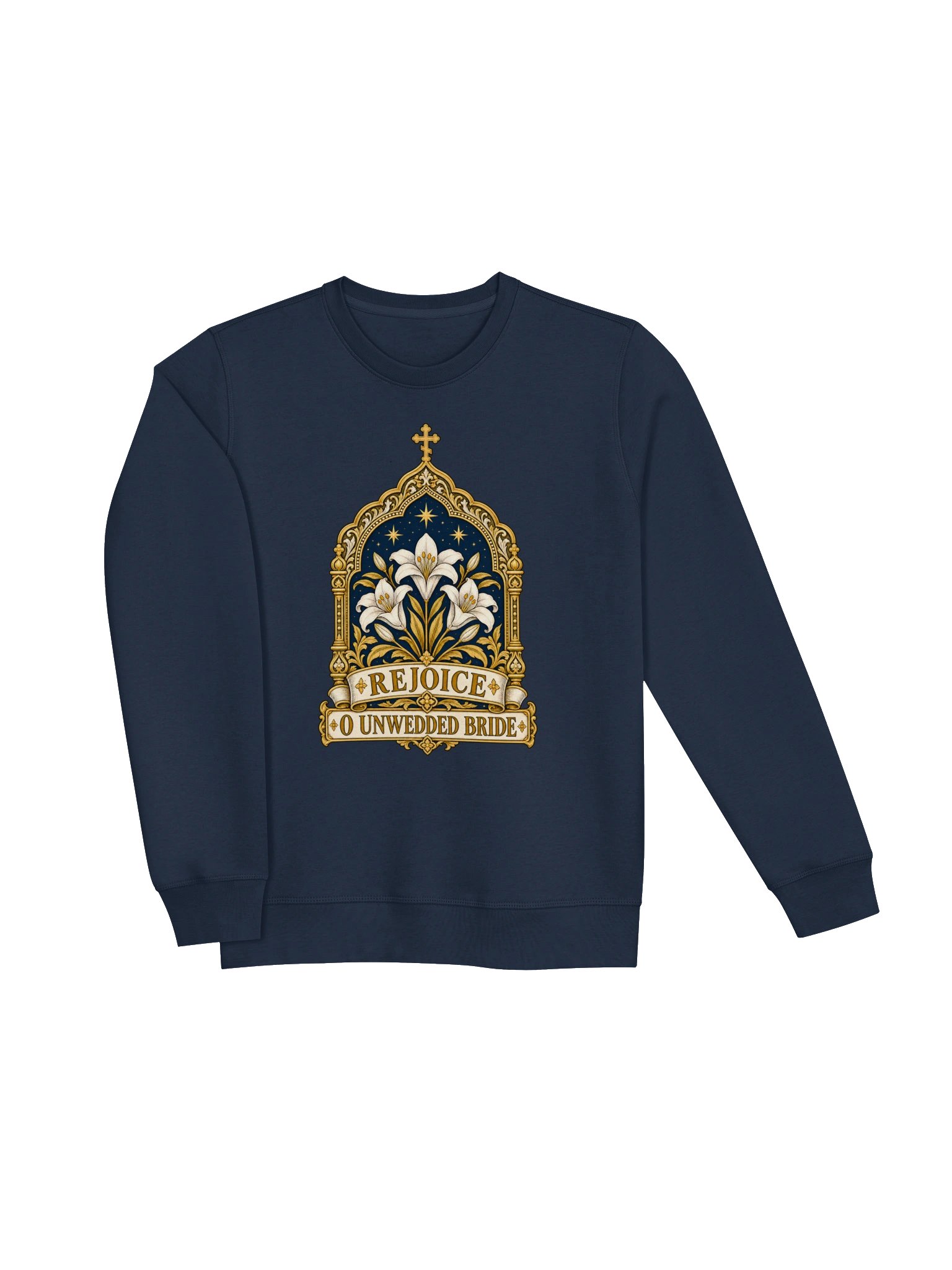 Rejoice, O Unwedded Bride — Orthodox Crewneck Sweatshirt product image (12)