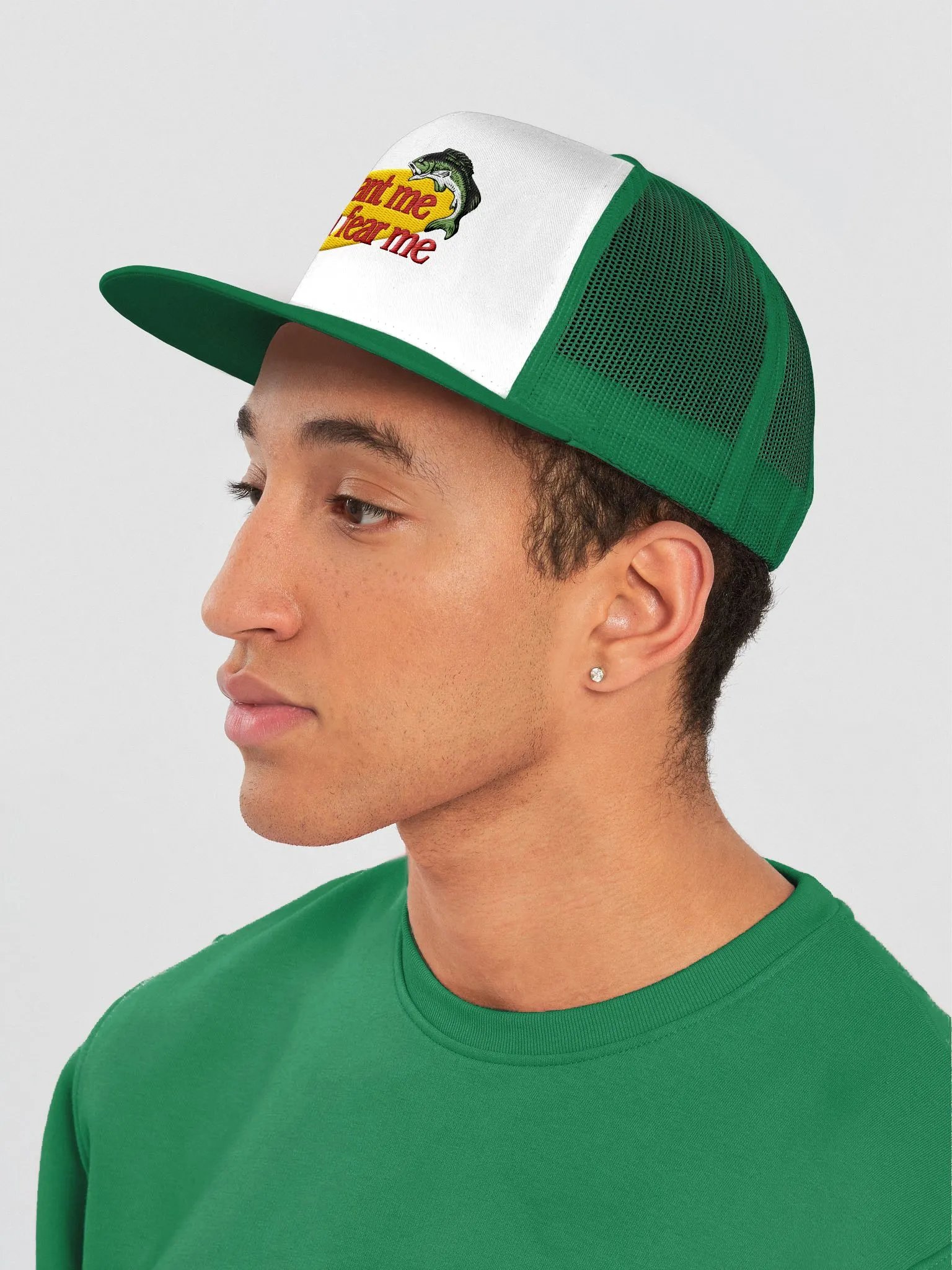 Fish Want Me, Women Fear Me Trucker Cap product image (3)