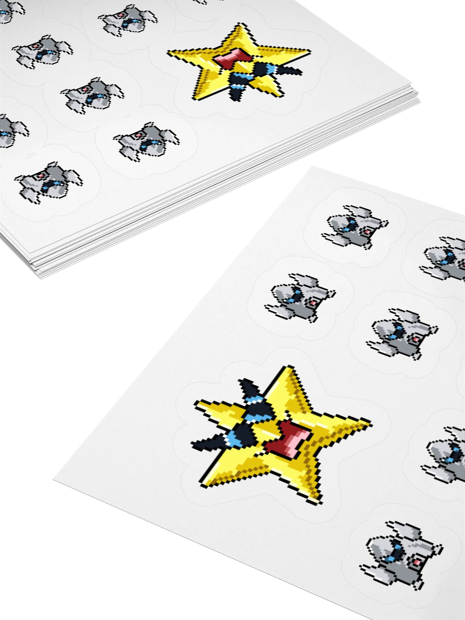 Starmon & Picmon Pixel Stickers product image (4)