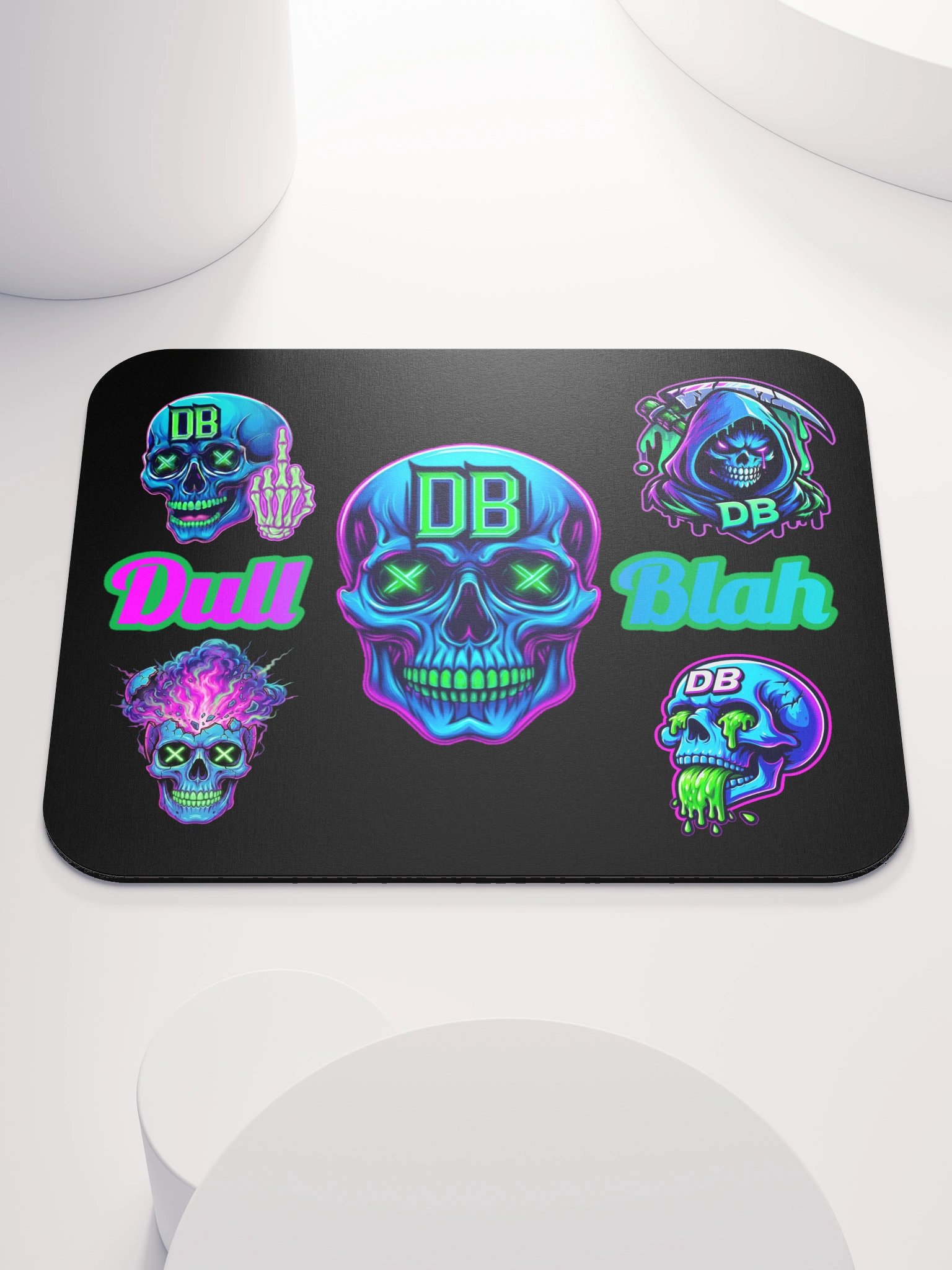 "Skull Swarm" Classic Mouse Pad product image (1)