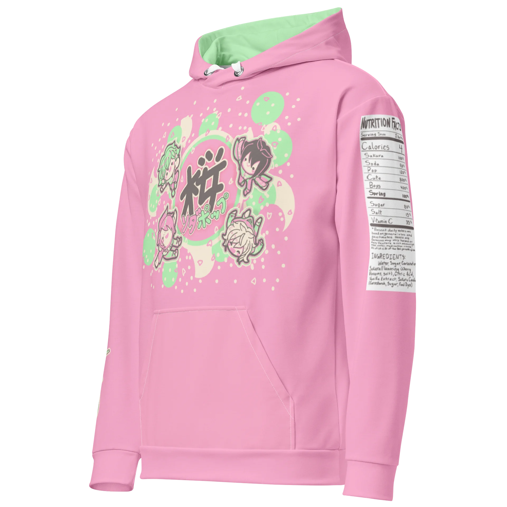 Sakura Soda Pop Hoodie, in Pink product image (3)