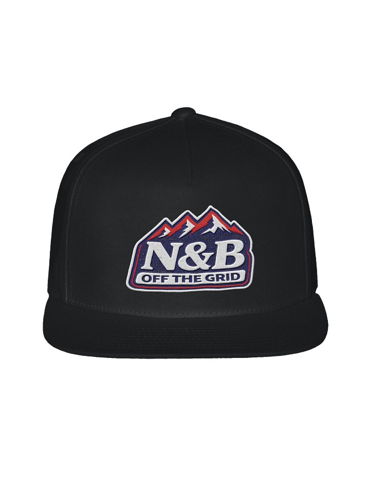 N&B Off the Grid Red, White, & Blue Snapback Hat product image (2)