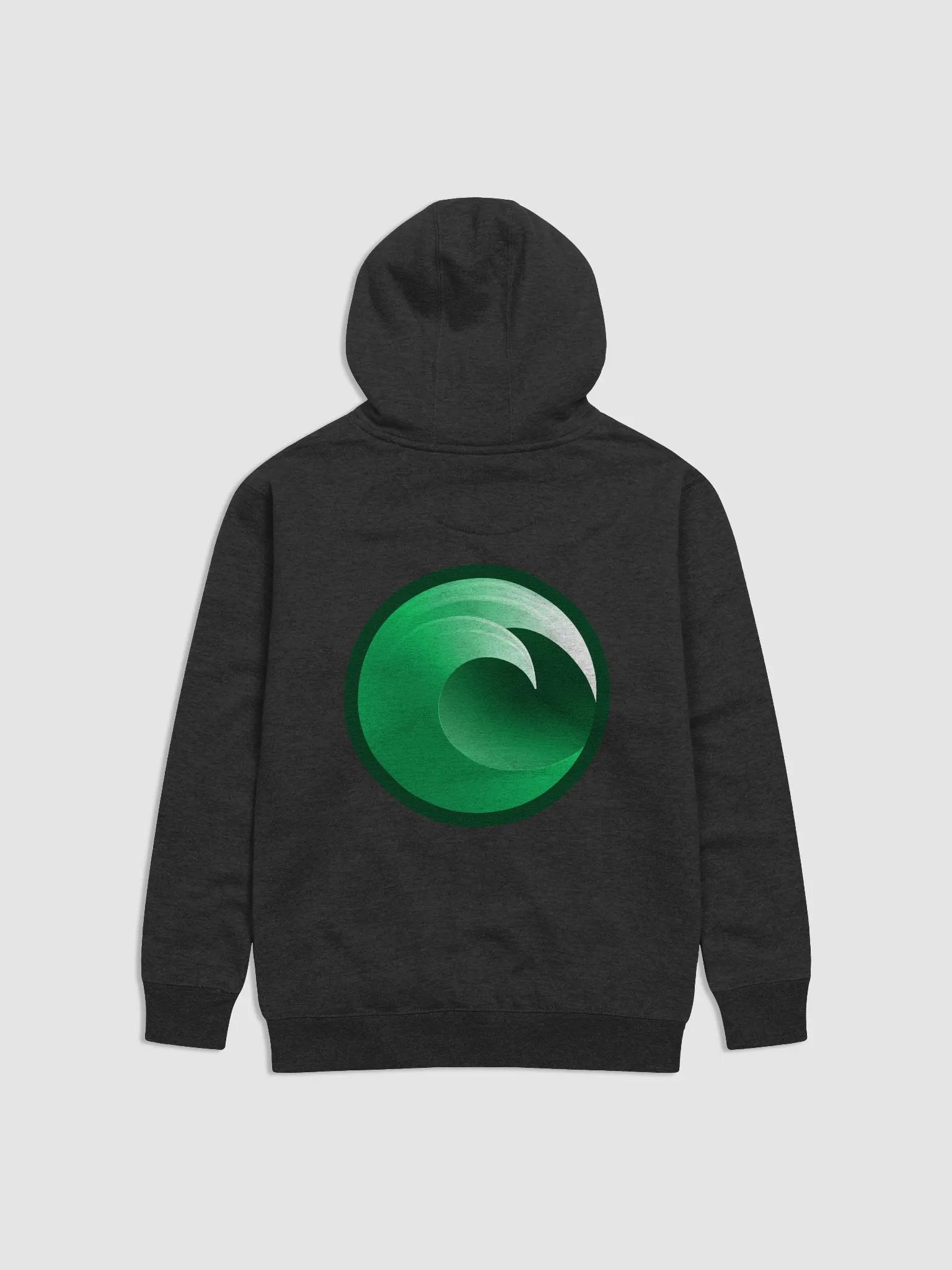 Waves Hoodie Green Badge product image (12)