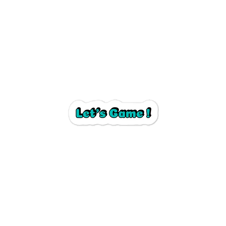 Lets Game! Sticker product image (1)
