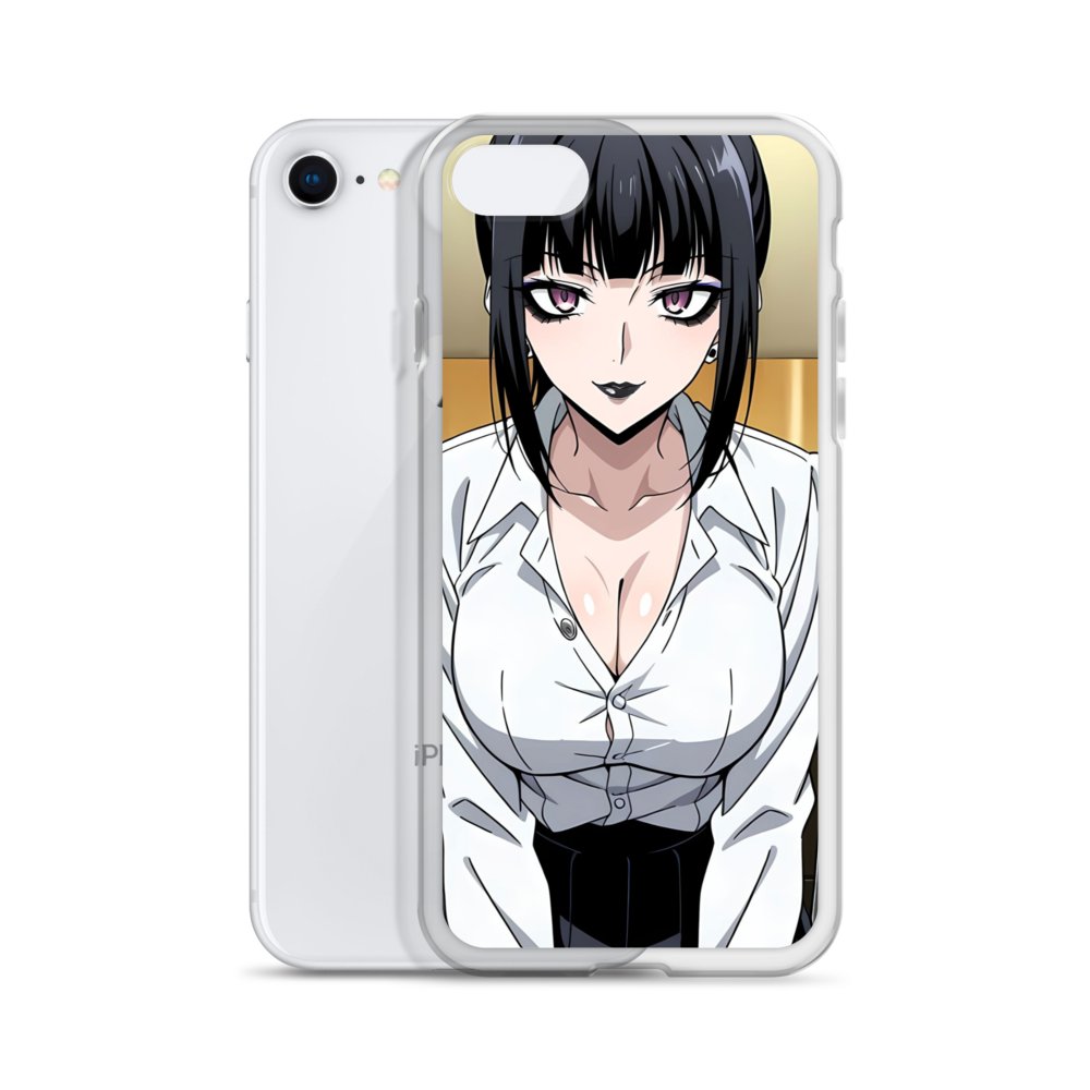 Luna Rain Seductive Office iPhone Case - Emo Beauty Phone Cover product image (55)