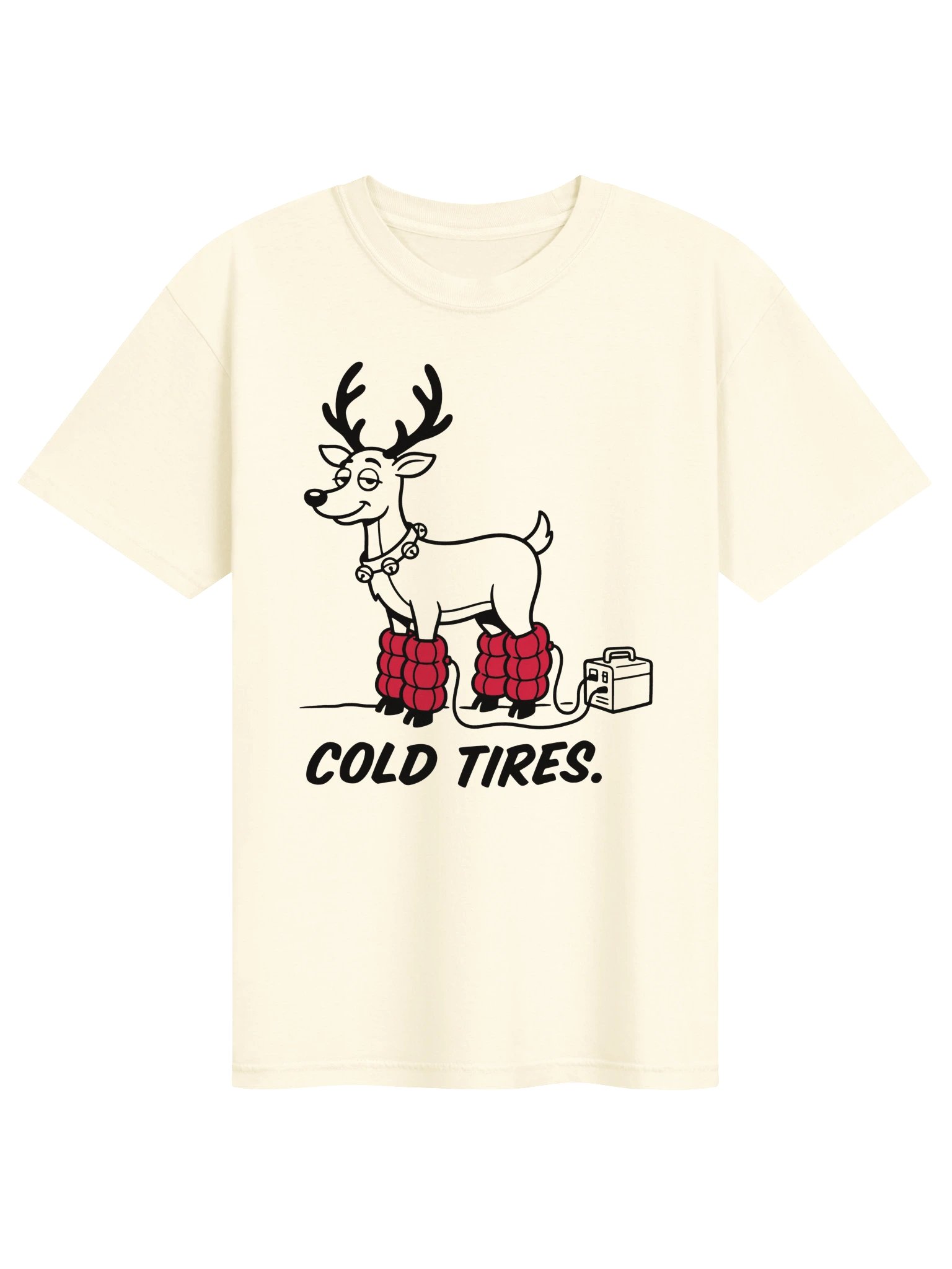 Cold Tires. Reindeer Tee product image (1)