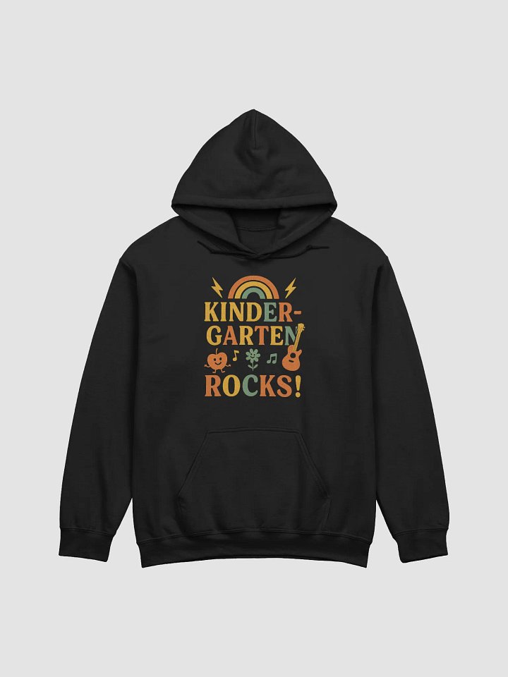 Kindergarten Rocks! Hoodie – Bold Pullover for Preschool & Kindergarten Teachers product image (3)
