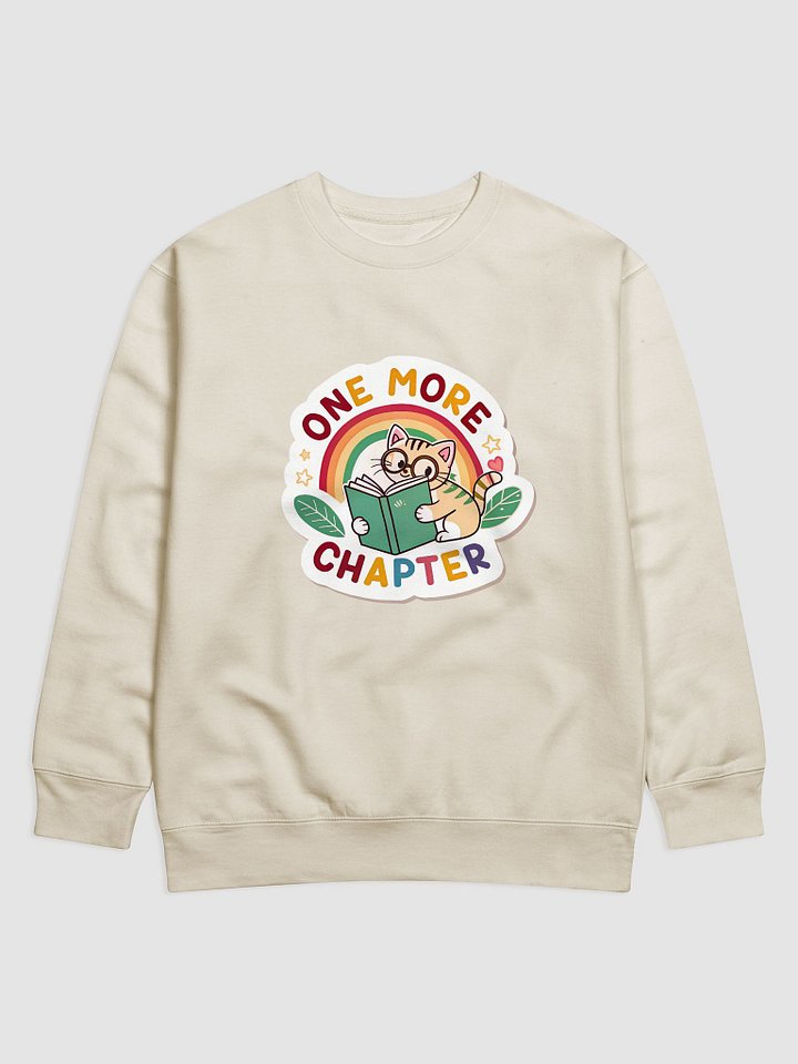 Bookish Cat Comfort Sweatshirt product image (2)