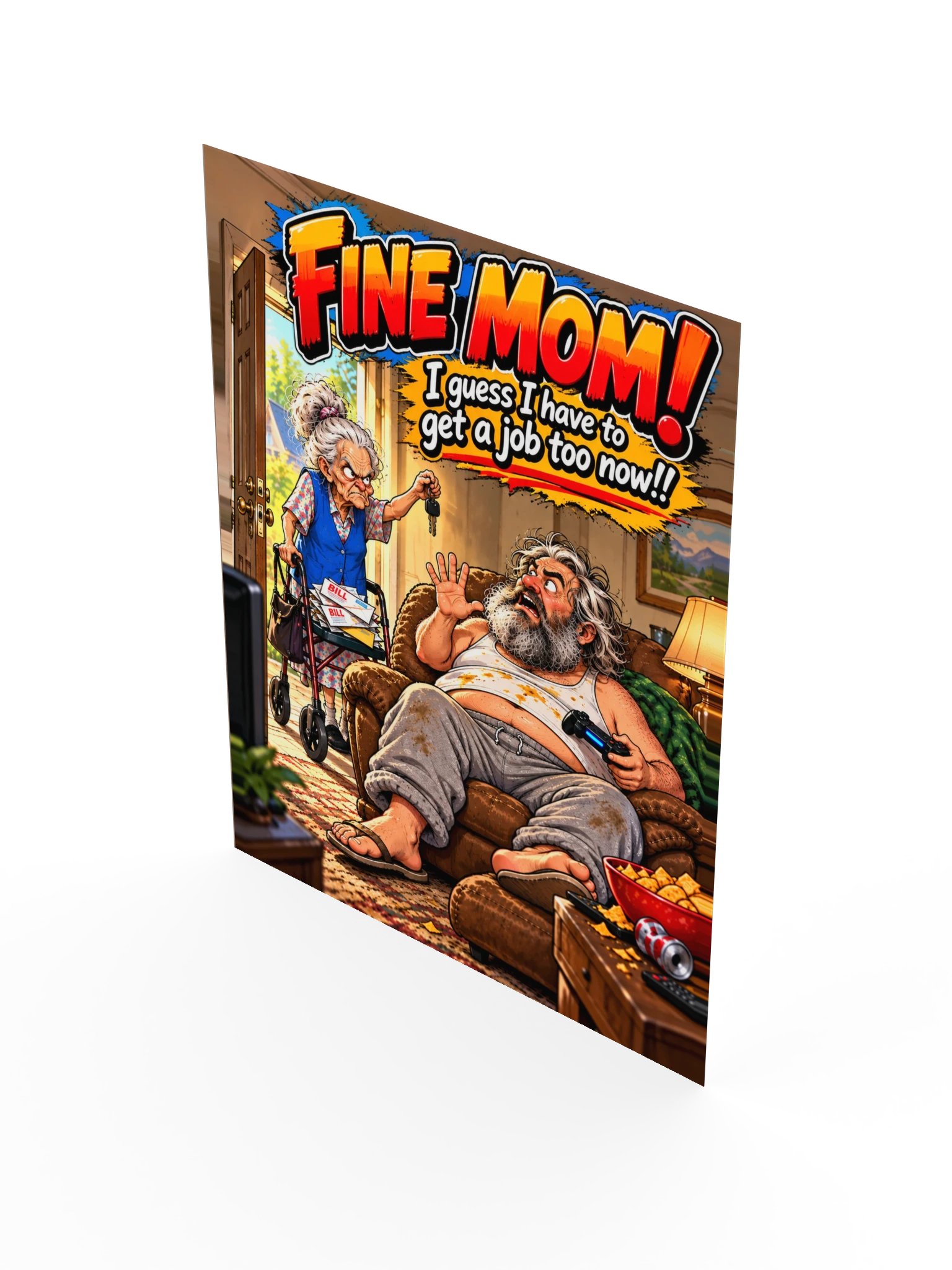 Fine Mom Enhanced Matte Paper Poster product image (17)