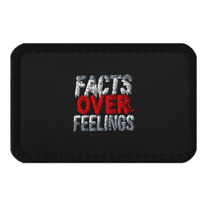 Facts Over Feelings Patch product image (1)