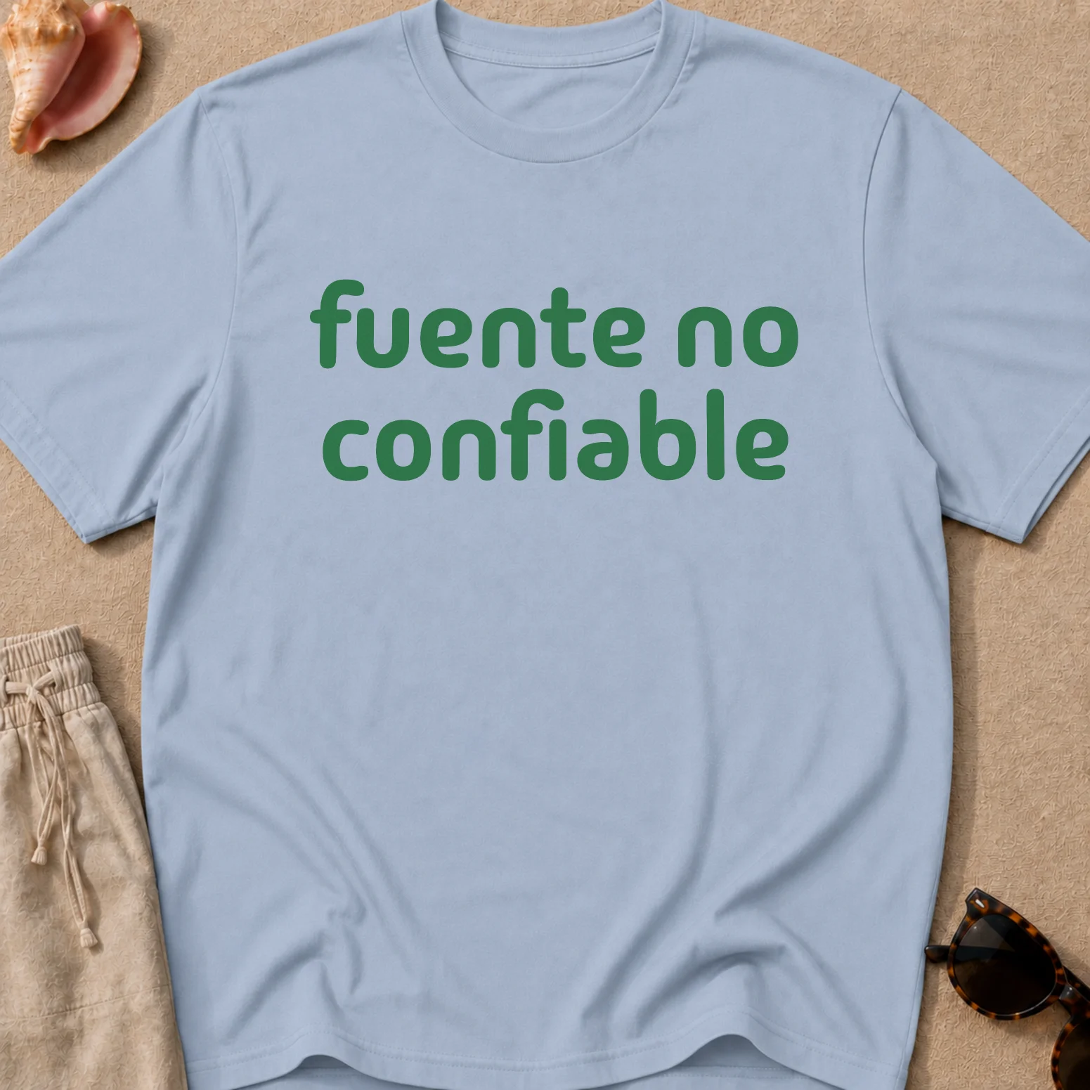 Fuente No Confiable Camiseta Unisex product image (1)