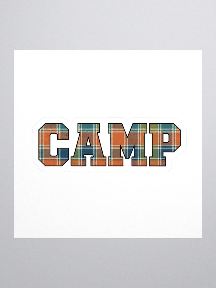 Camp Sticker product image (1)