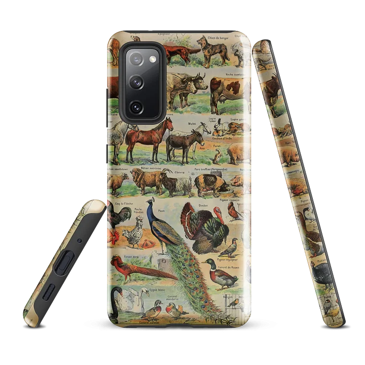 Vintage Animal Chart Samsung® Tough Case product image (3)