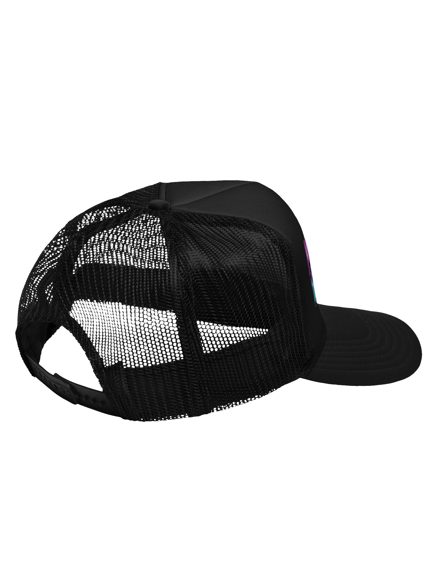 MEGIBYTE GRAFFITI TRUCKER HAT | PINK product image (4)