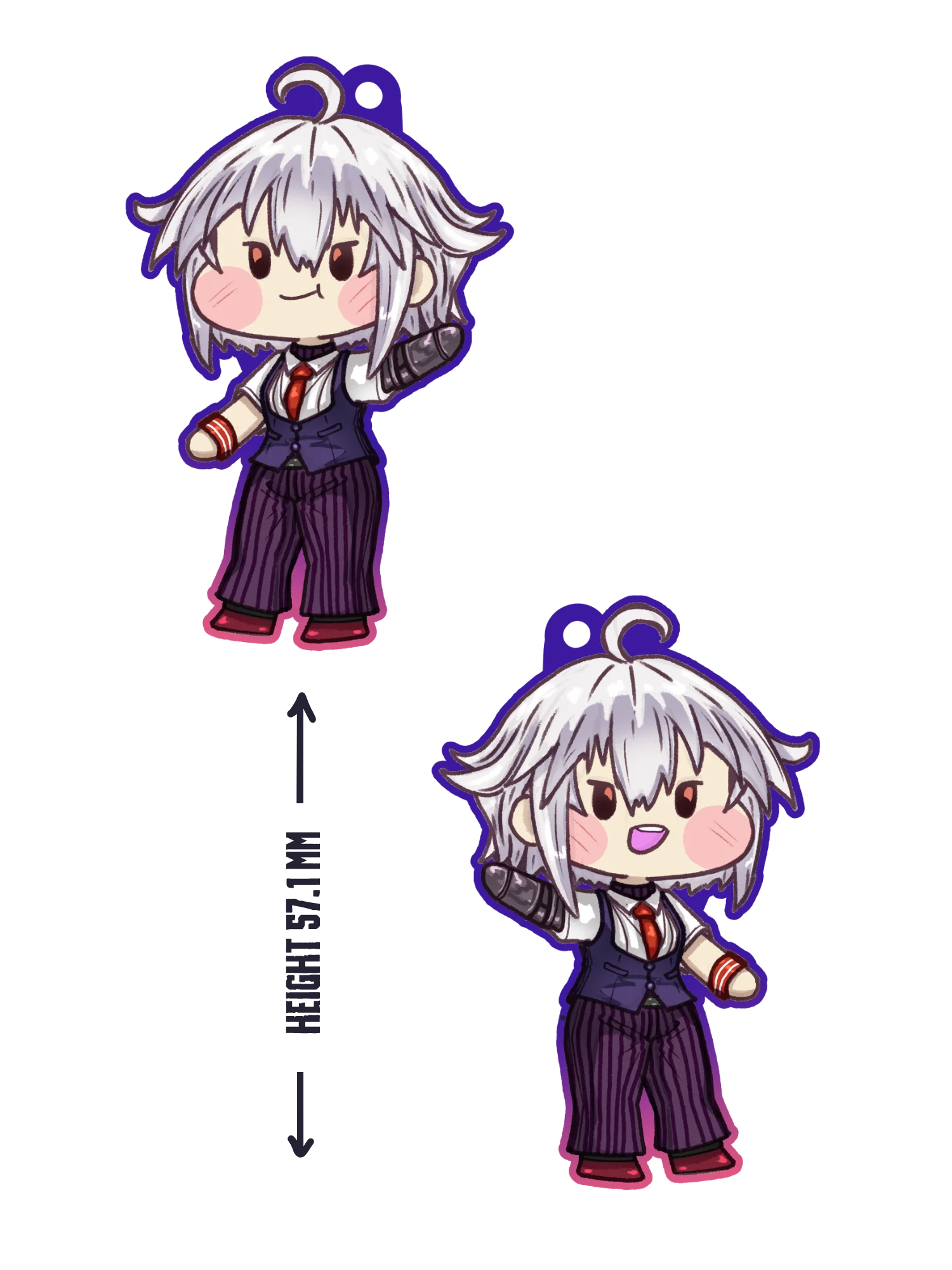 Petite Dana keychain product image (2)