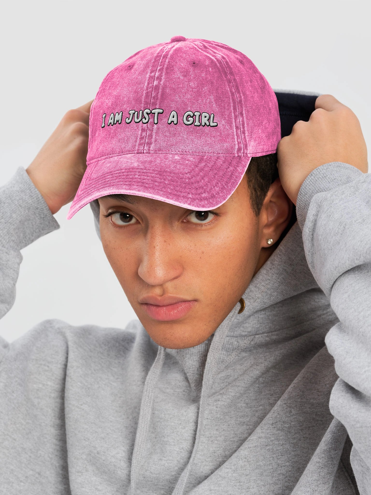 I'm just a girly Cap [Embroidered] product image (27)