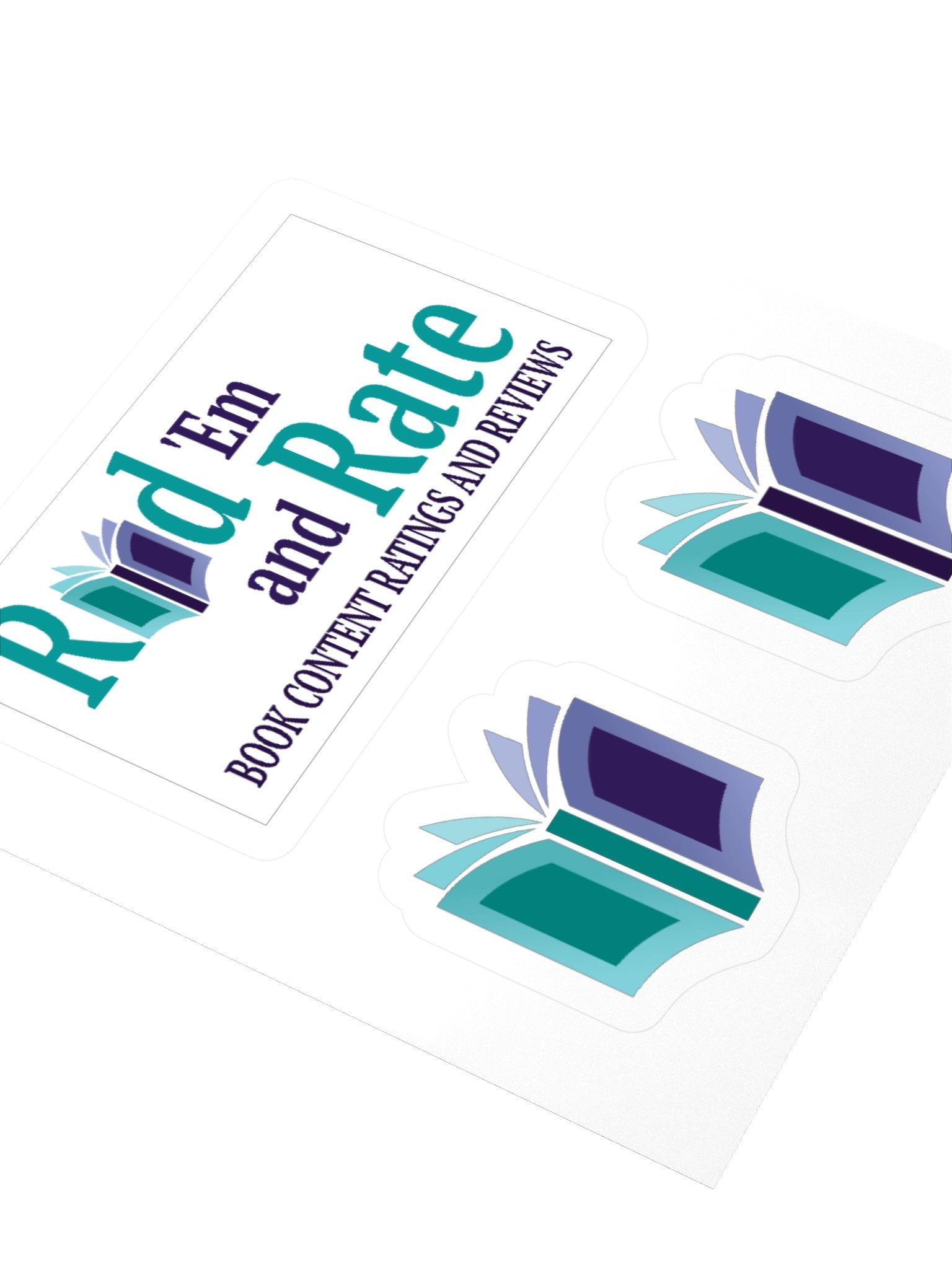 Read 'Em and Rate Kiss Cut Stickers Set product image (3)