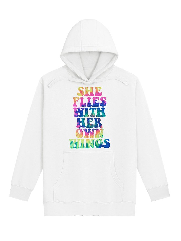 She Flies Tie Dye Hoodie product image (4)